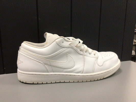 Jordan 1 Low “Triple White” Size 14 Preowned