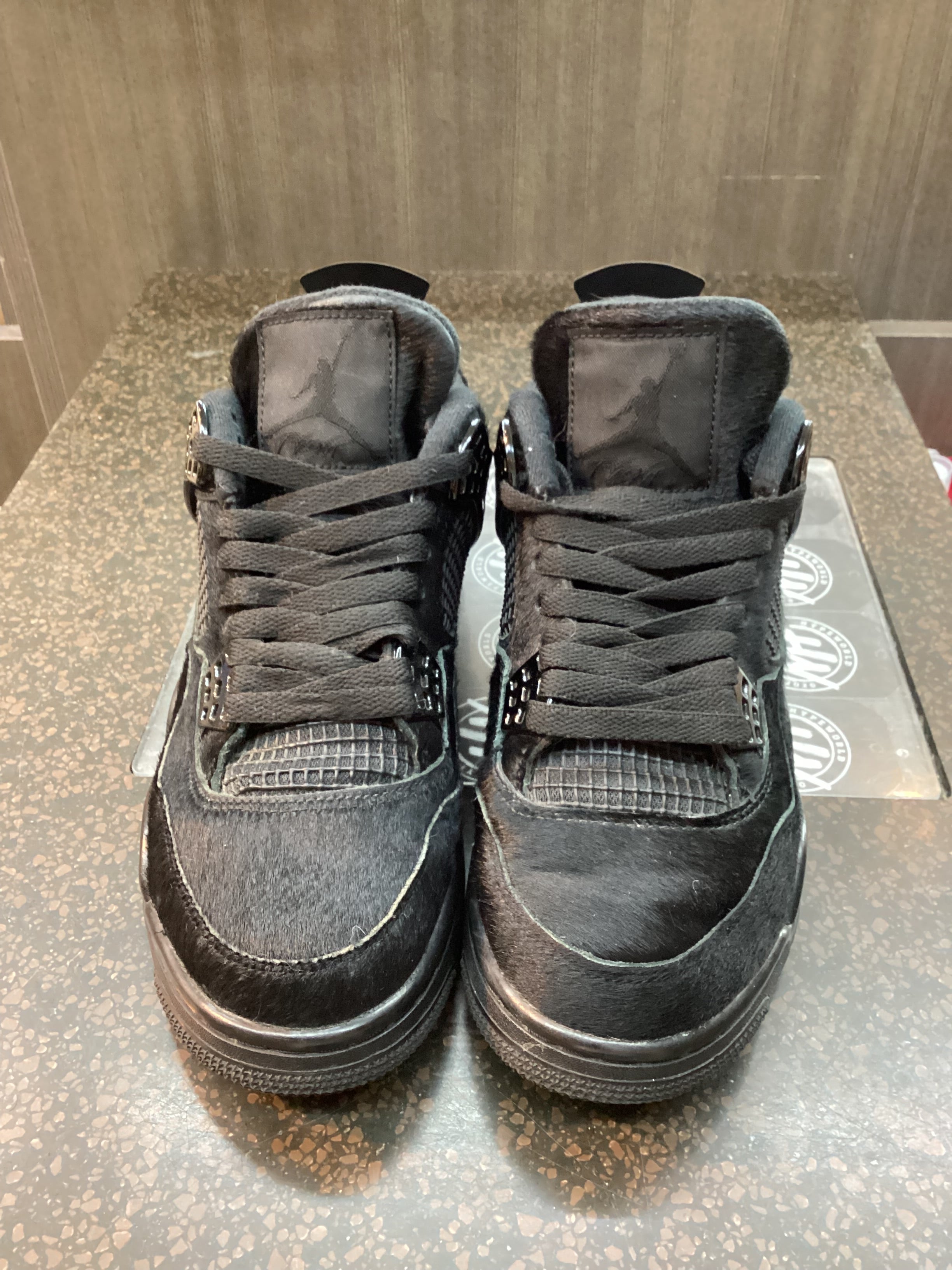Jordan 4 "Olivia Kim No Cover" Size 8.5W/7Y Preowned No Box
