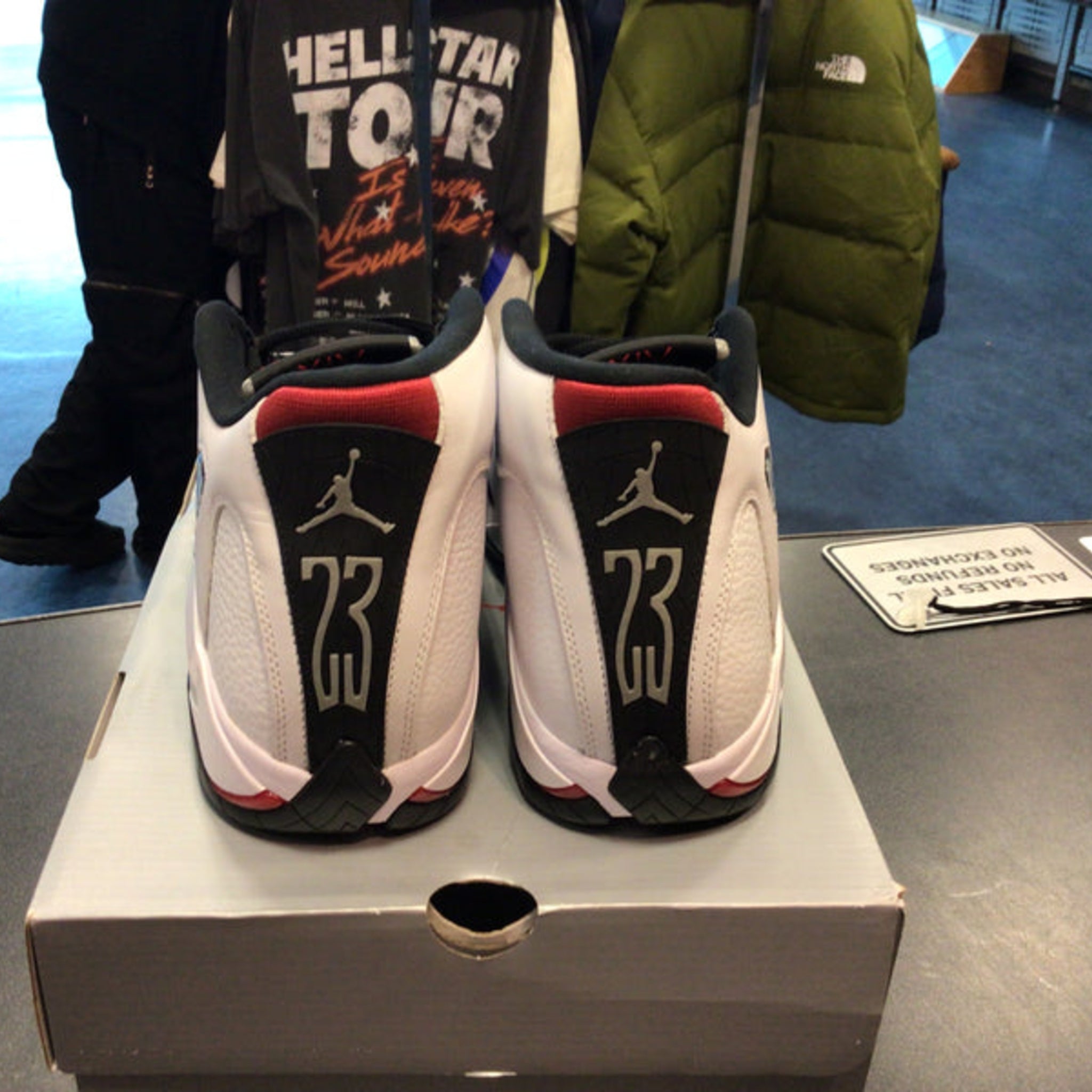 Jordan 14 Retro “Black Toe” Size 11.5M preowned