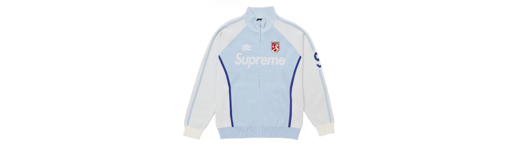 Supreme Umbro Zip Up Sweater