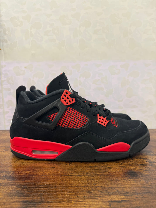 Jordan 4 “Red Thunder” Size 12 Preowned