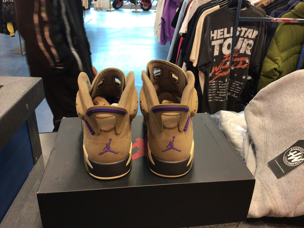Jordan 6 Retro “Gore-Tex Brown Kelp” 8M/9.5W