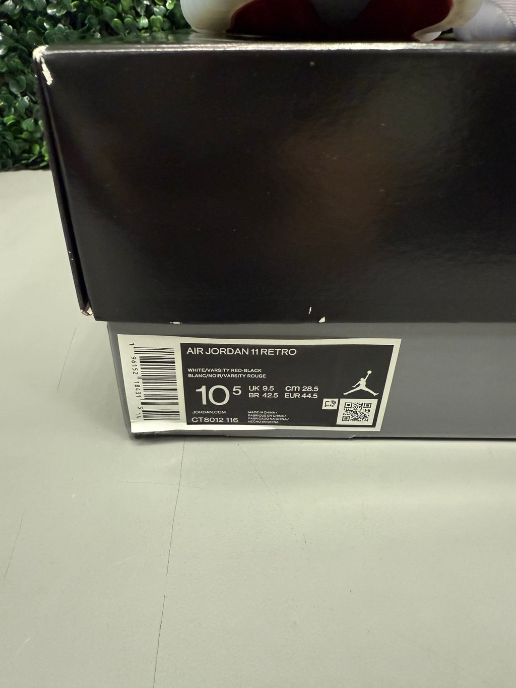 Jordan 11 "Cherry" Size 10.5 Preowned