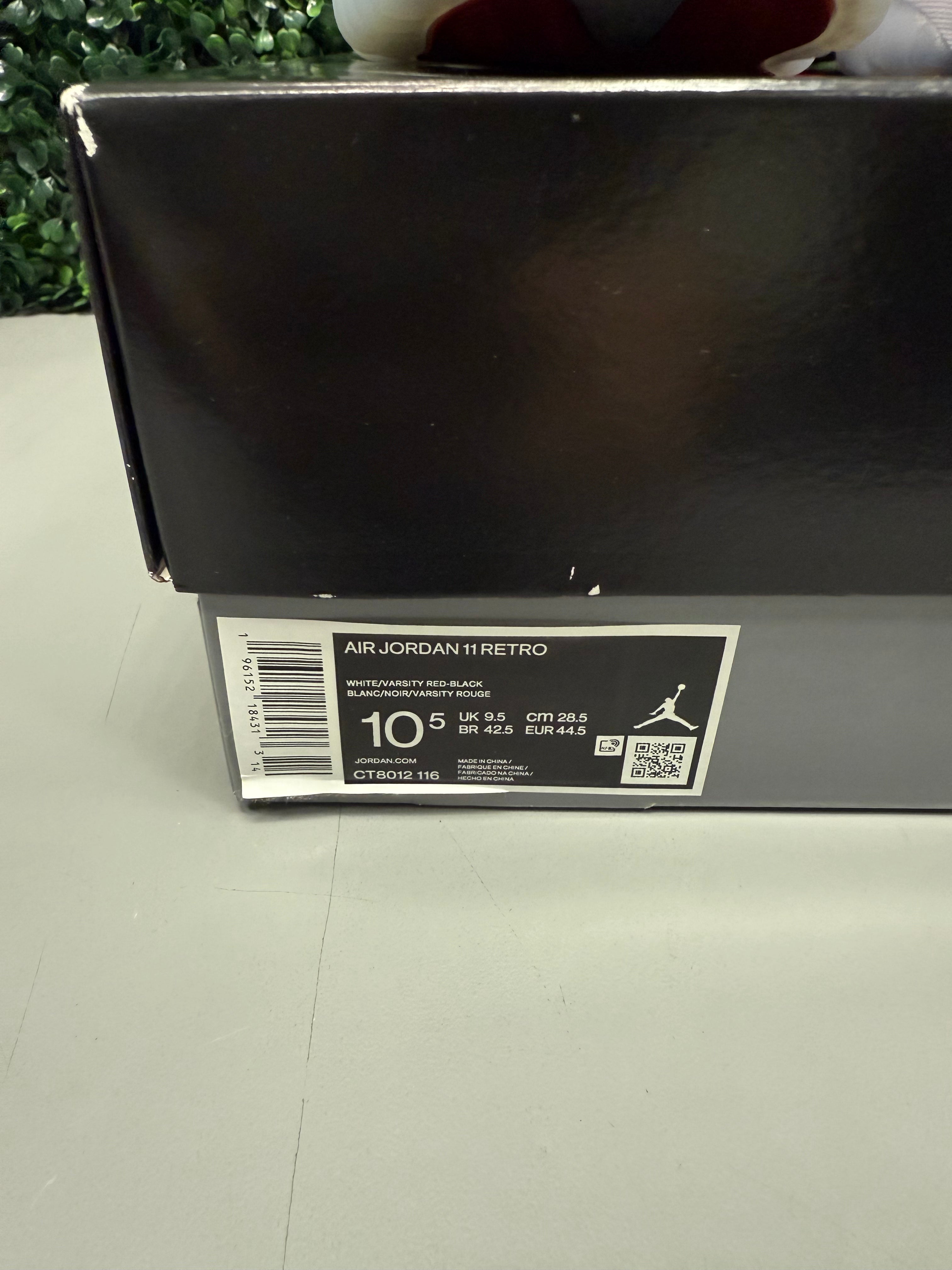 Jordan 11 "Cherry" Size 10.5 Preowned