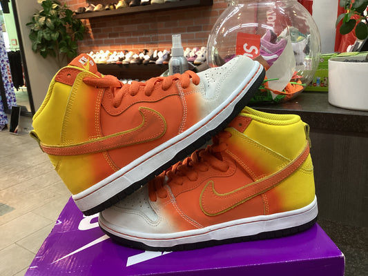 Nike Sb Dunk High “Candy Corn” Size 6 Pre Owned