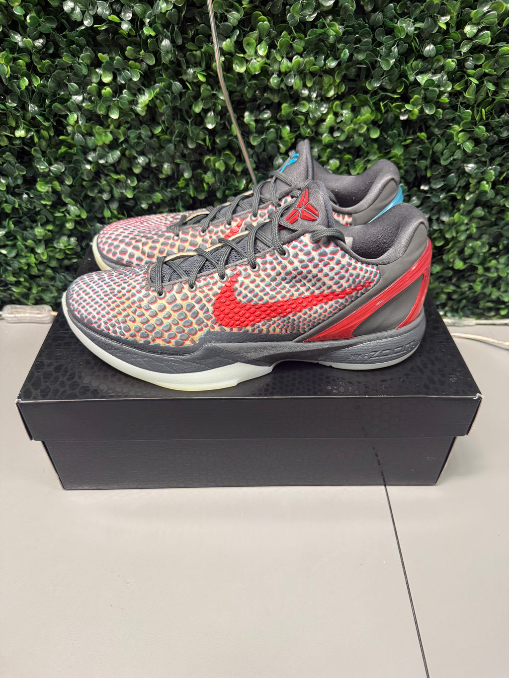 Nike Kobe 6 Protro "ASG Hollywood 3D" Size 9 Preowned