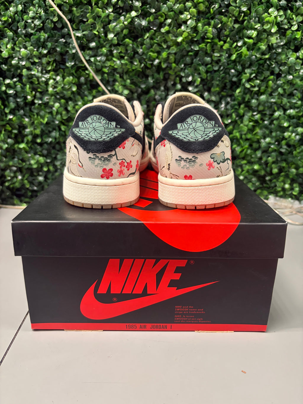 Jordan 1 Retro Low OG "Rui Hachimura Oatmeal" Size 9.5 Preowned