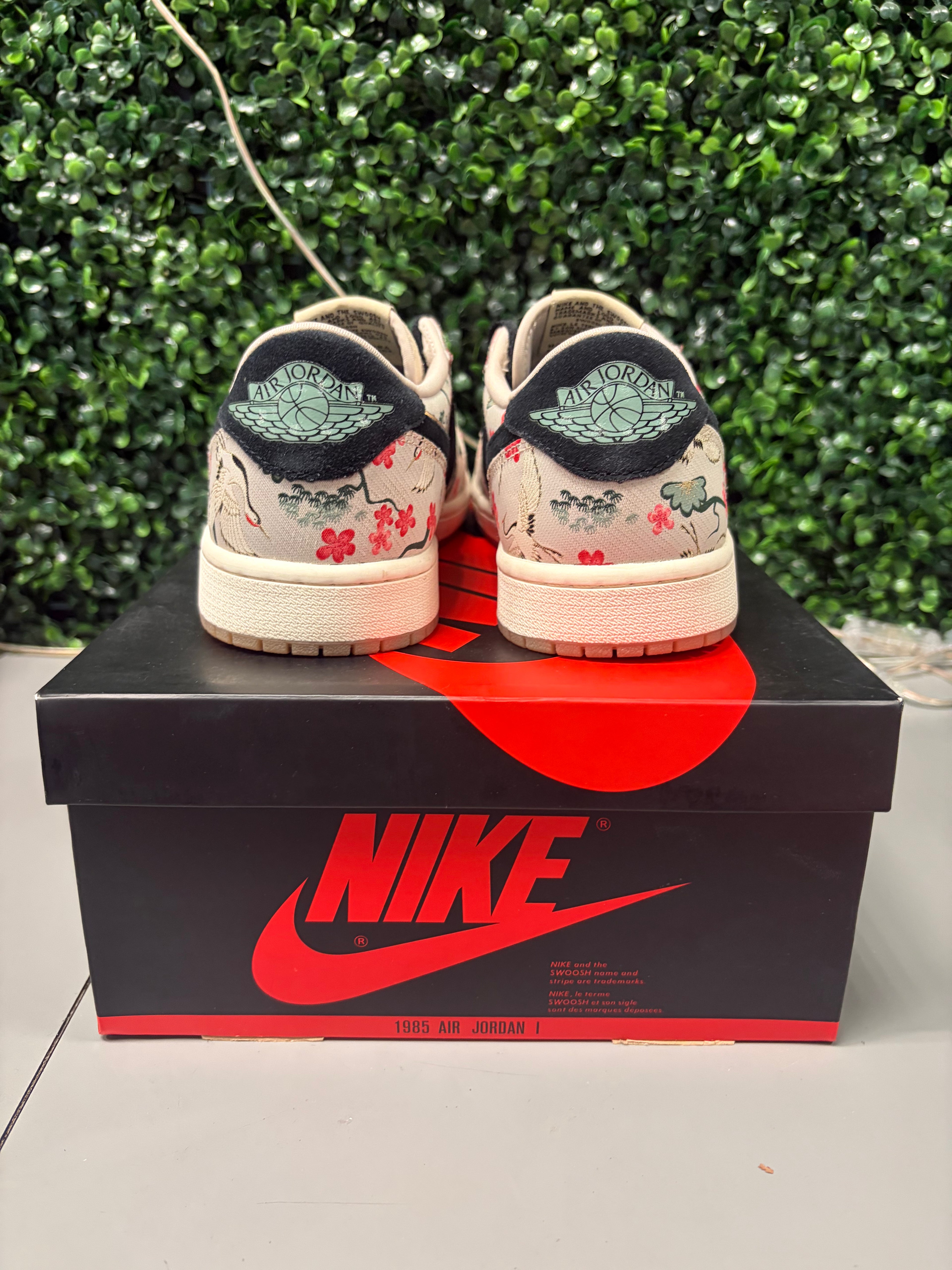 Jordan 1 Retro Low OG "Rui Hachimura Oatmeal" Size 9.5 Preowned