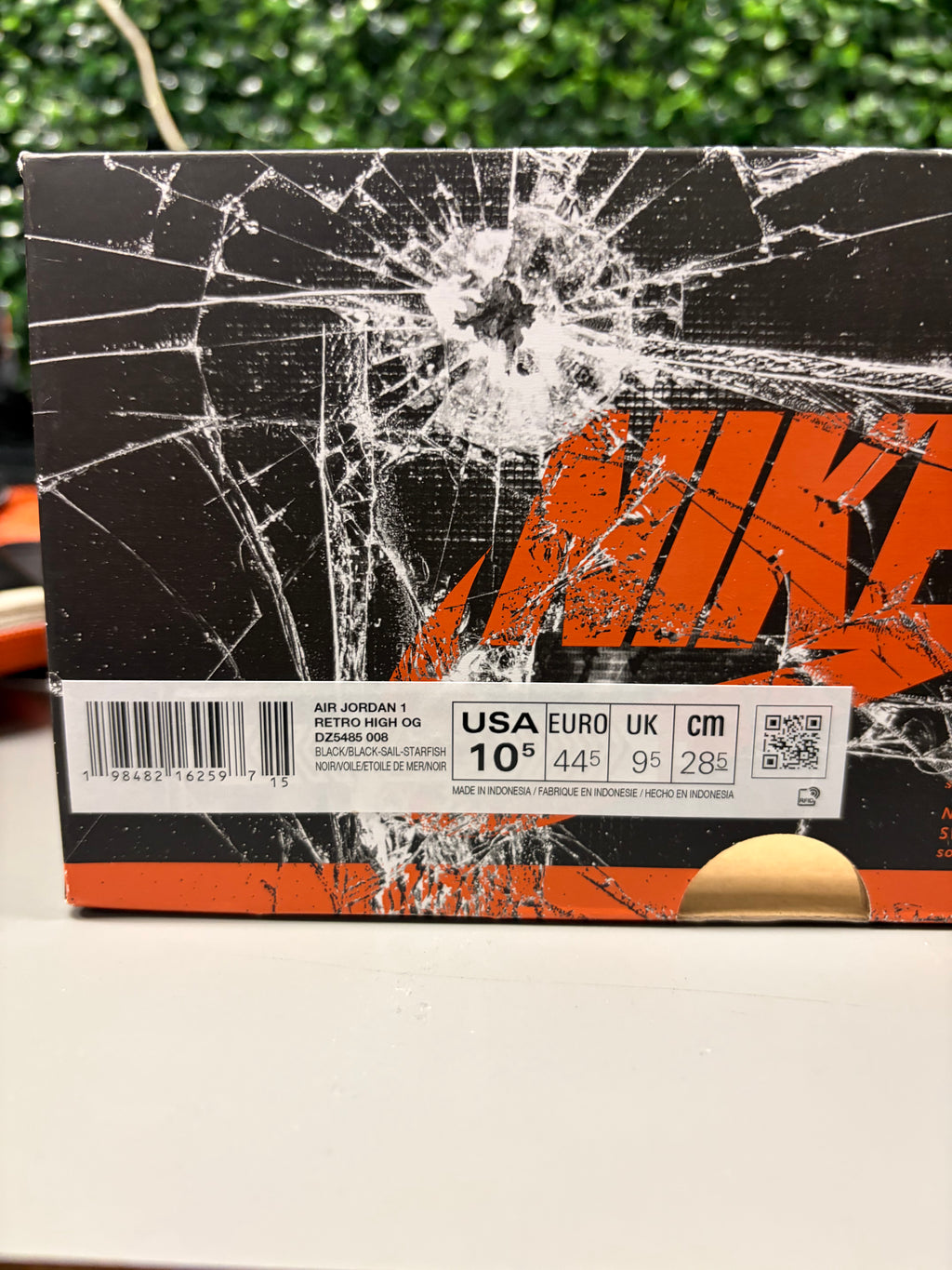 Jordan 1 Retro High OG Shattered Backboard (2025) Size 10.5 Preowned