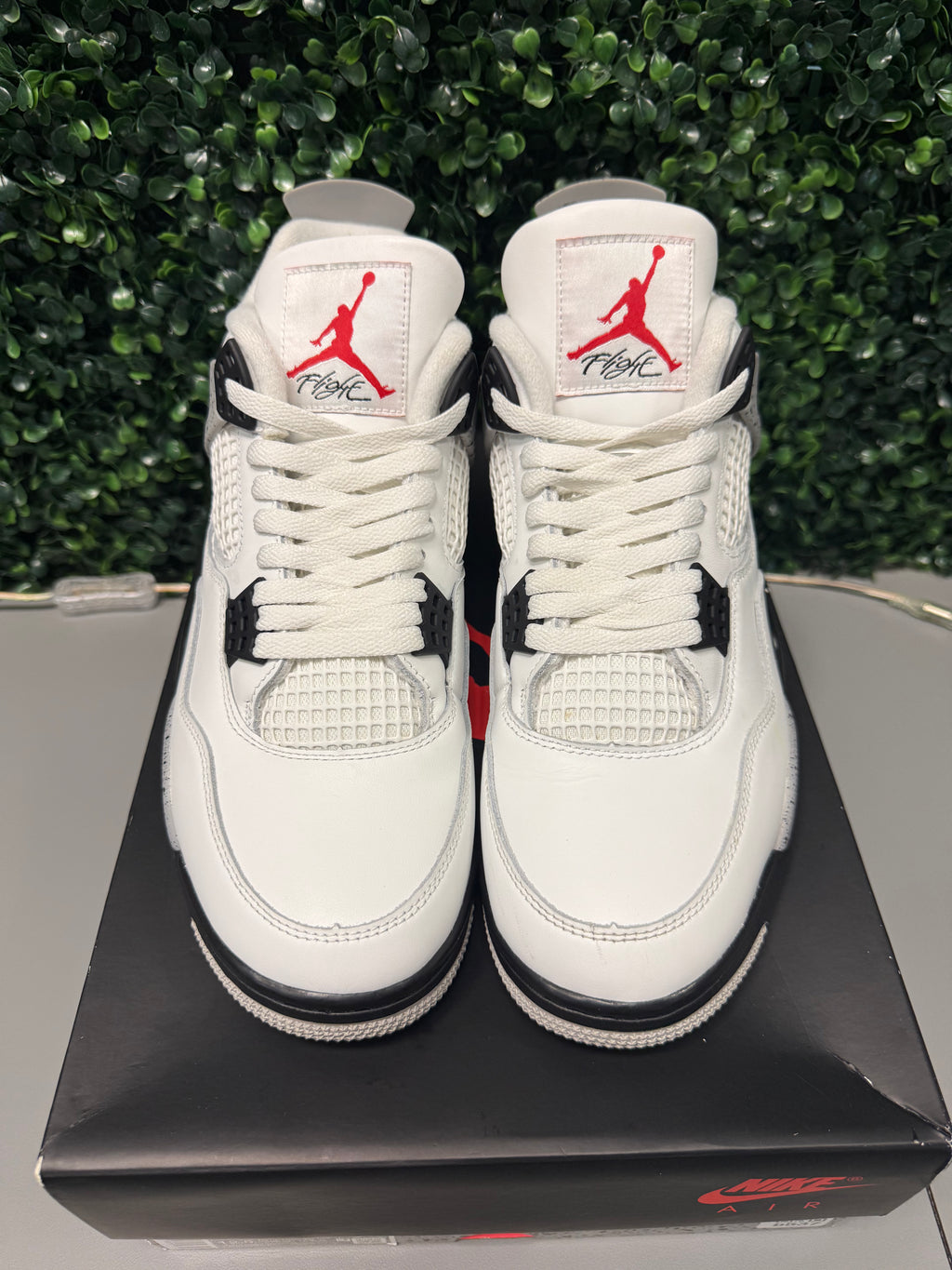 Jordan 4 "White Cement Reimagined" Size 11 Preowned