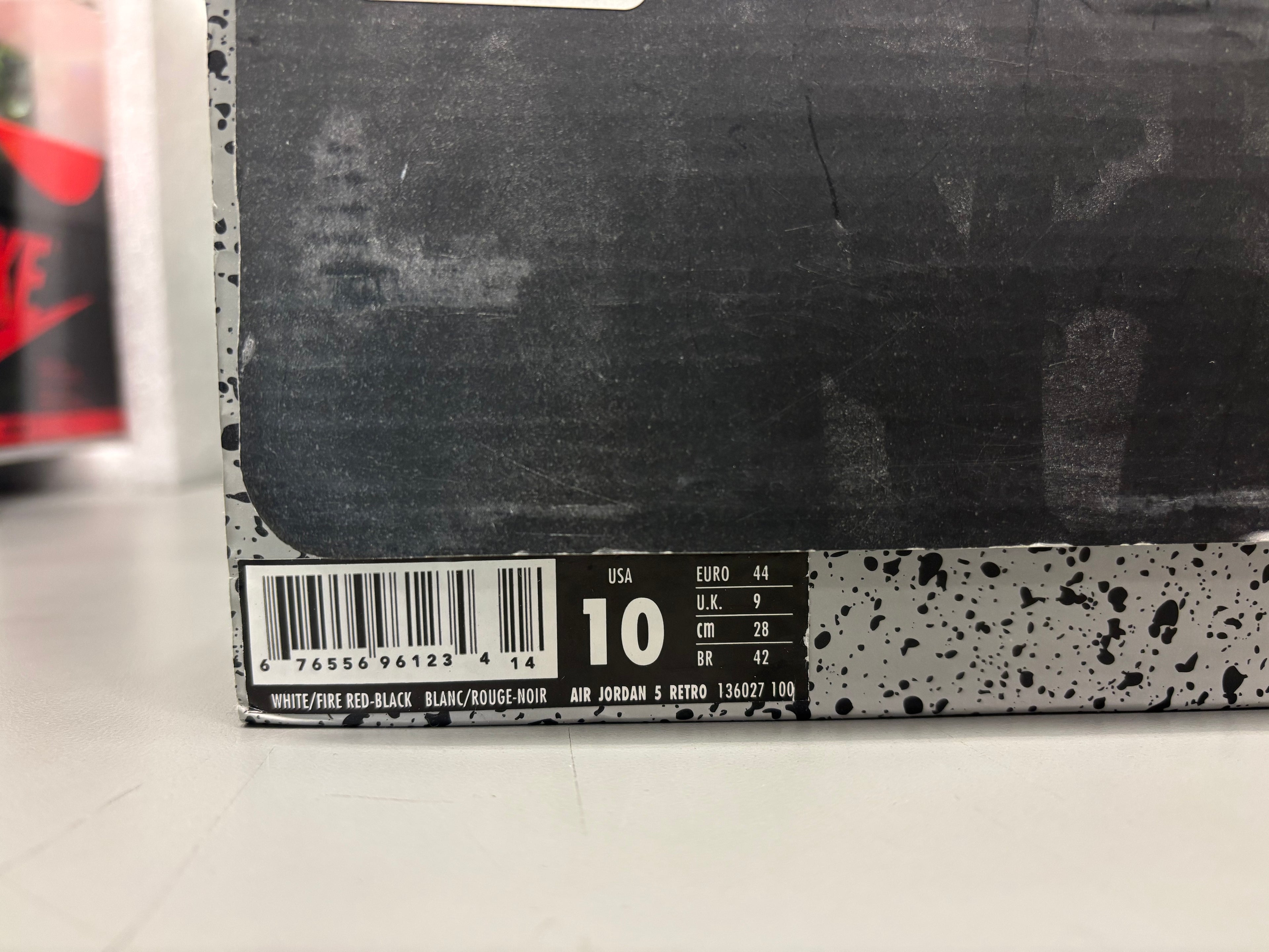 Jordan 5 "Fire Red 2013" Size 10 Preowned