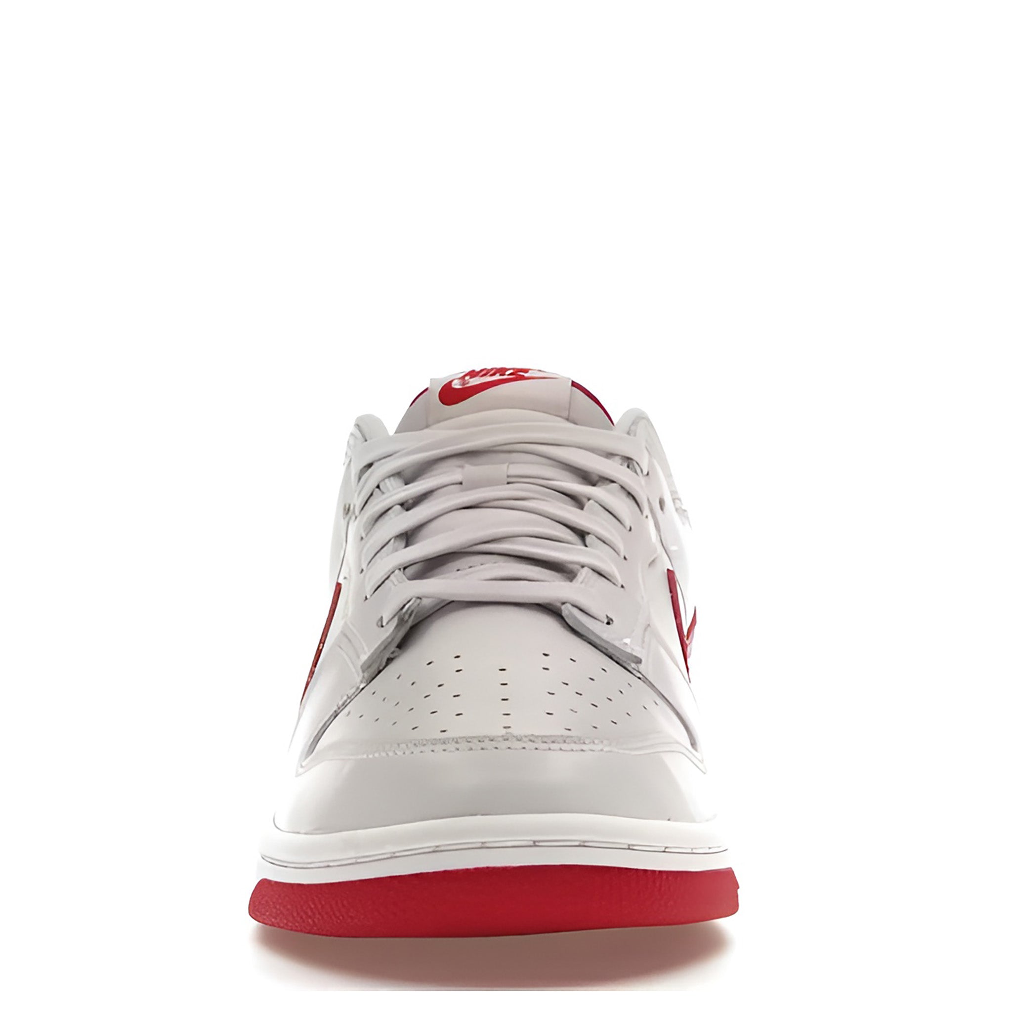 Nike Dunk Low "Vast Grey Varsity Red"