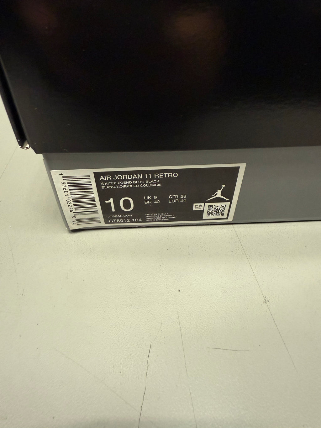 Jordan 11 High "Legend Blue" Size 10 Preowned