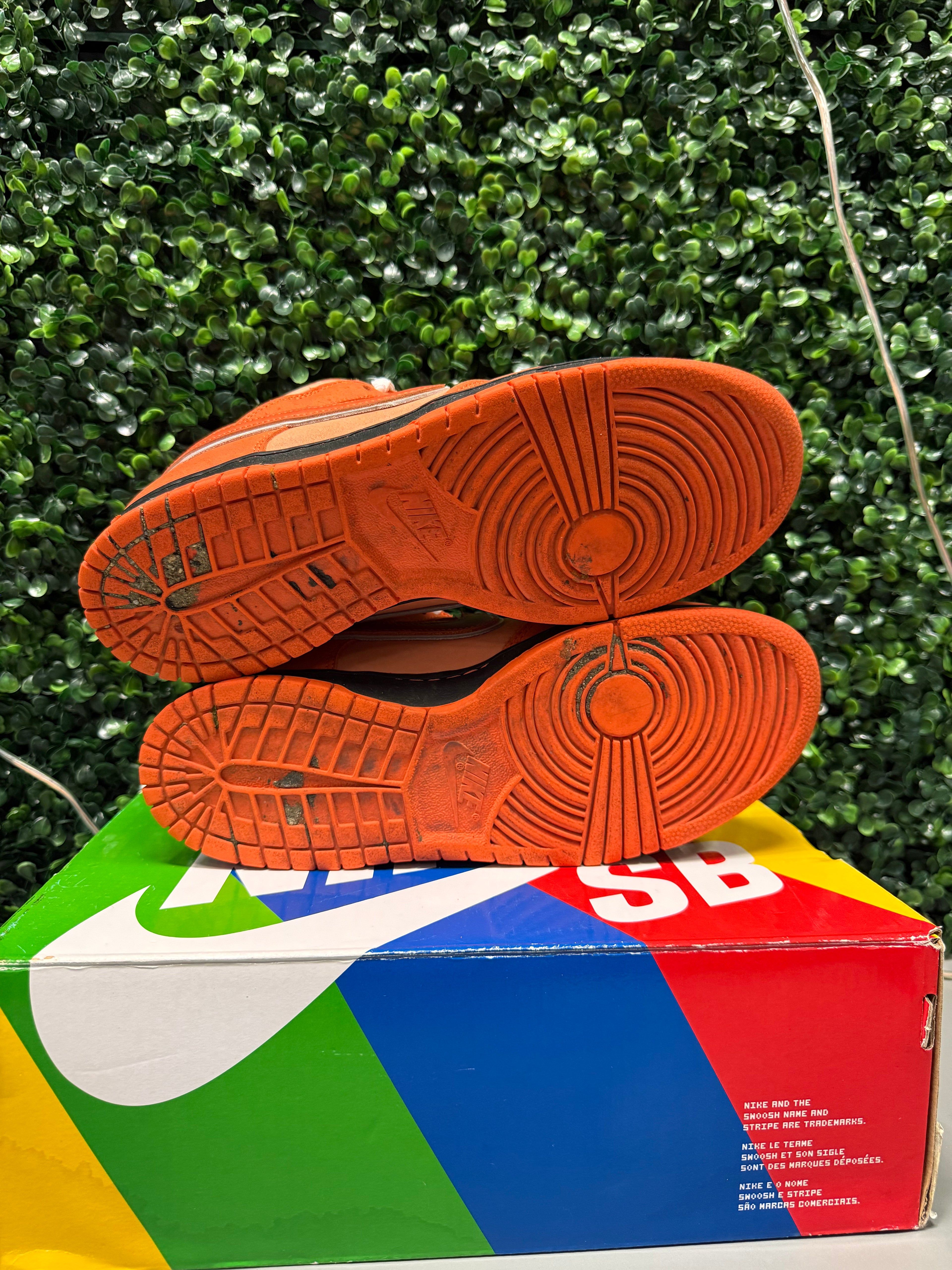 Nike SB Dunk Low "Orange Lobster" Size 9 Preowned
