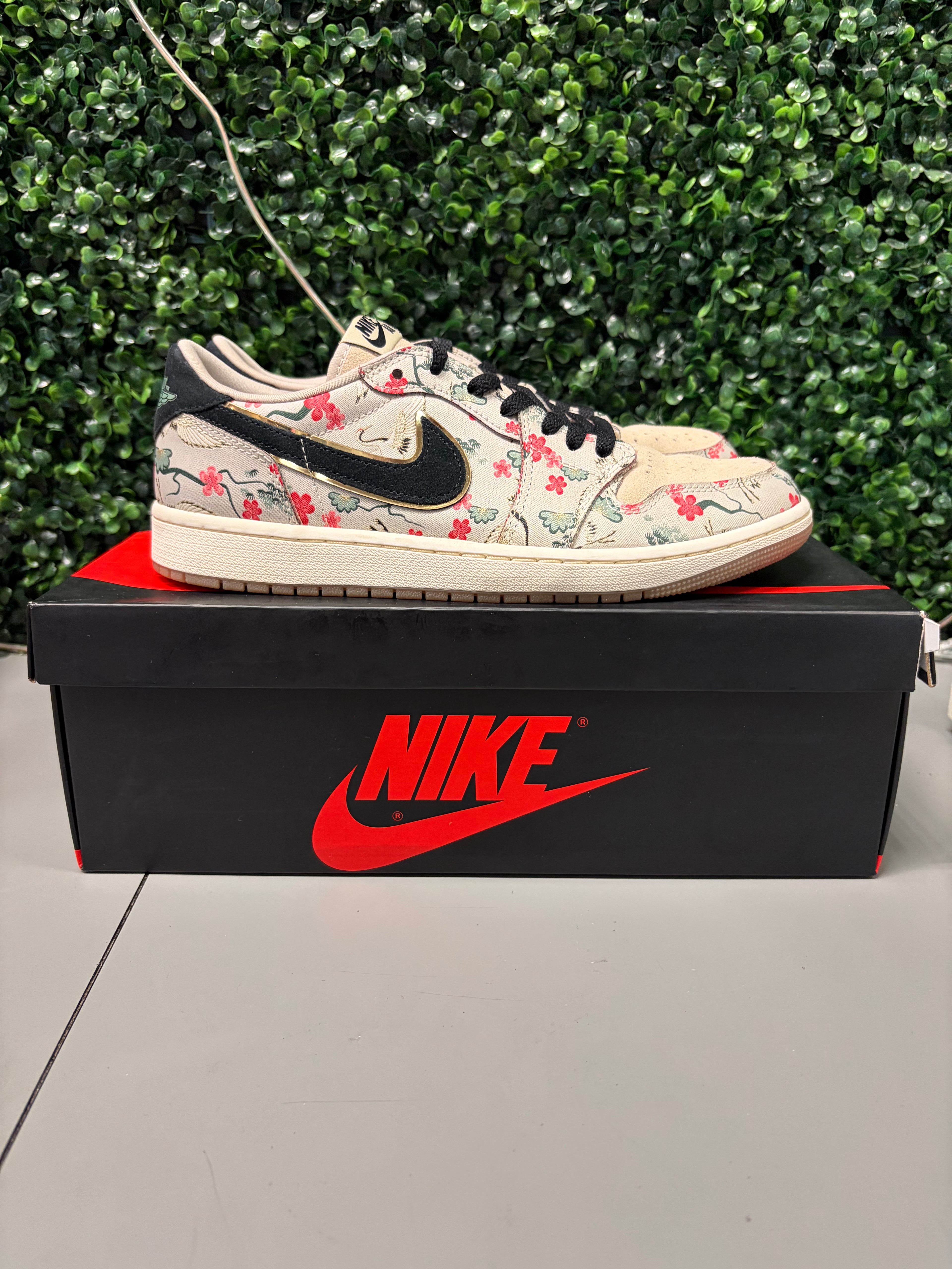 Jordan 1 Retro Low OG "Rui Hachimura Oatmeal" Size 9.5 Preowned