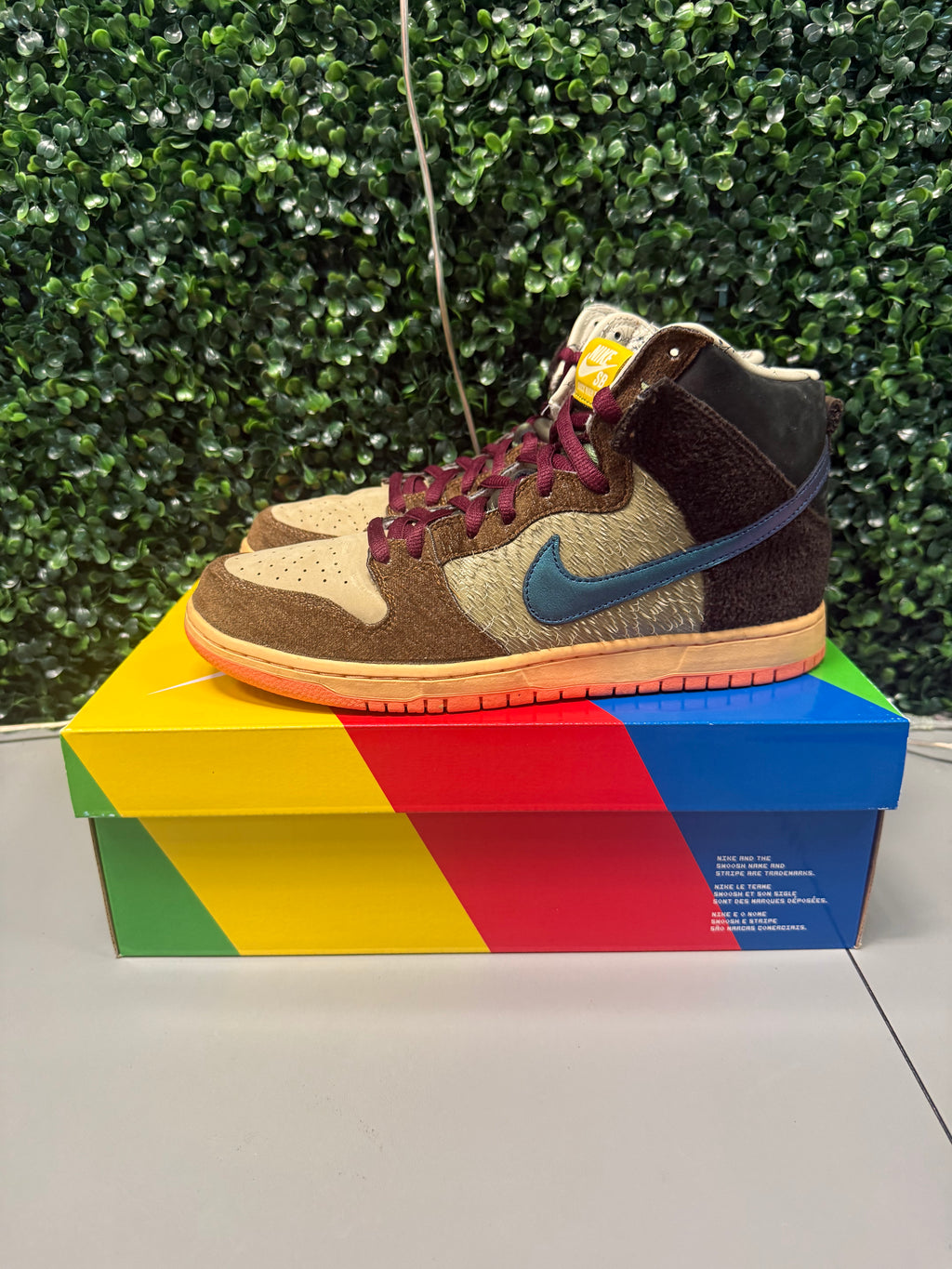 Nike SB Dunk High "Concepts Turdunken" (Special Box) Size 11 Preowned