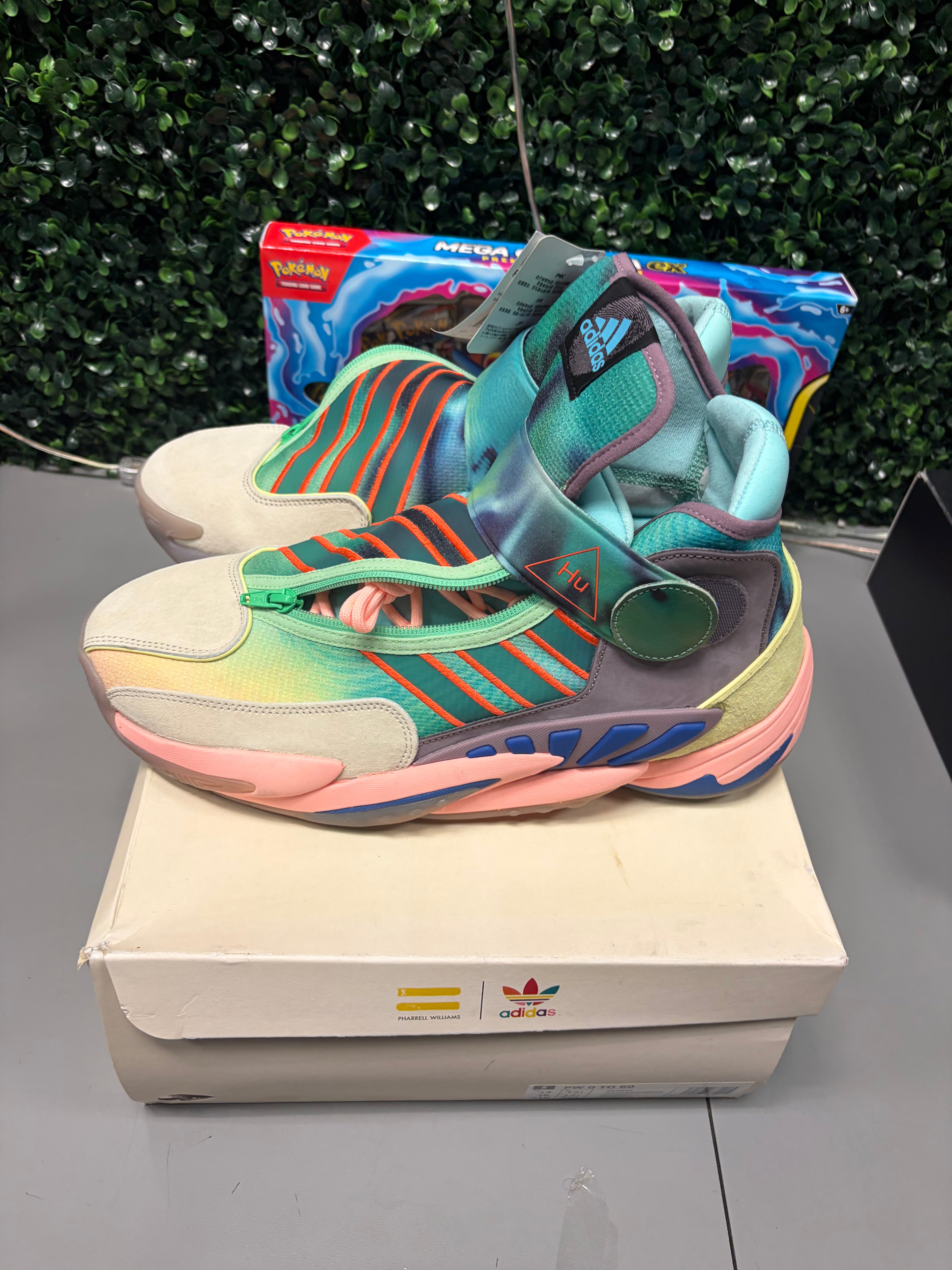 adidas "0 To 60 STMT" Pharrell Multicolor Size 13 Preowned
