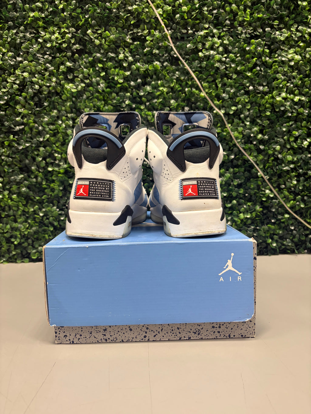 Jordan 6 "UNC" Size 9.5 Preowned