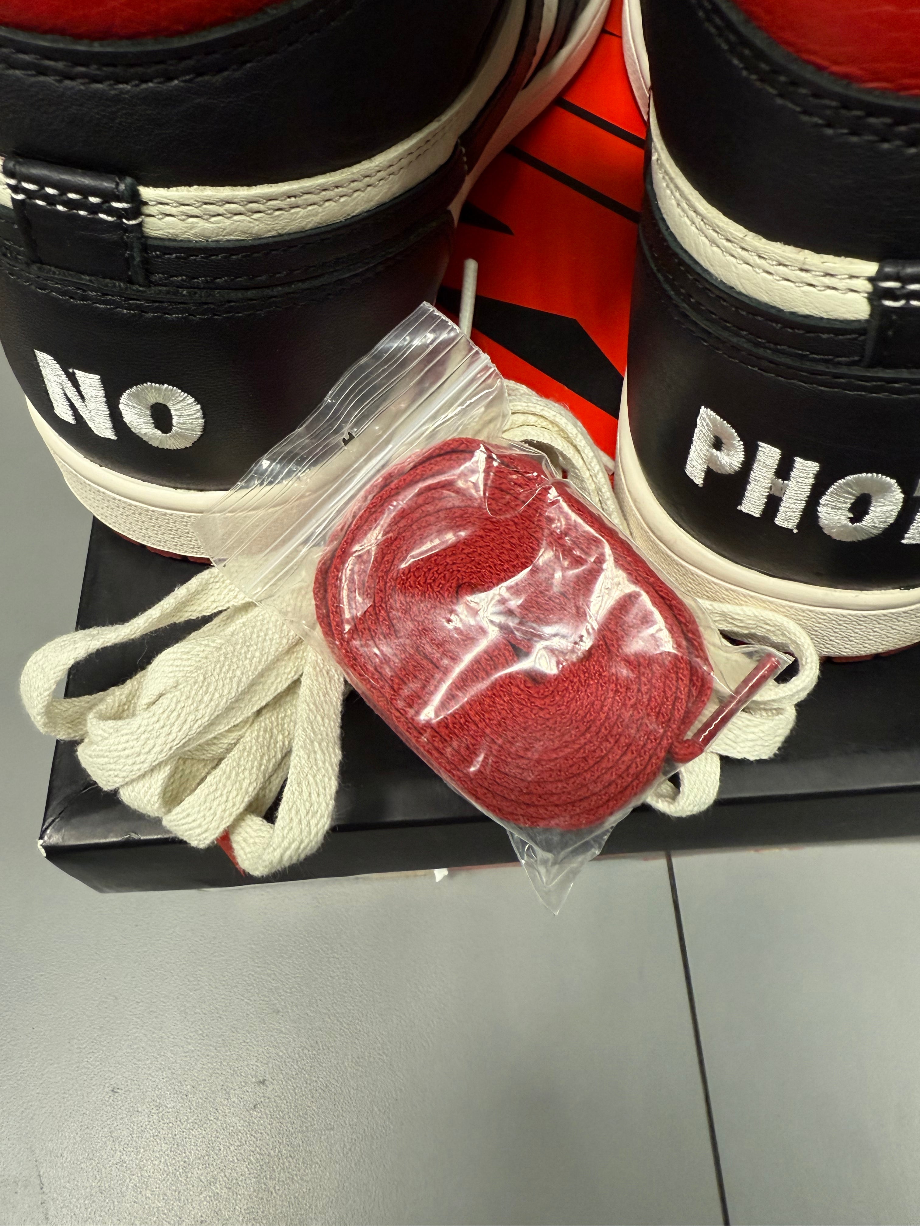 Jordan 1 Retro High "Not for Resale Varsity Red" Size 10.5 Great Condition