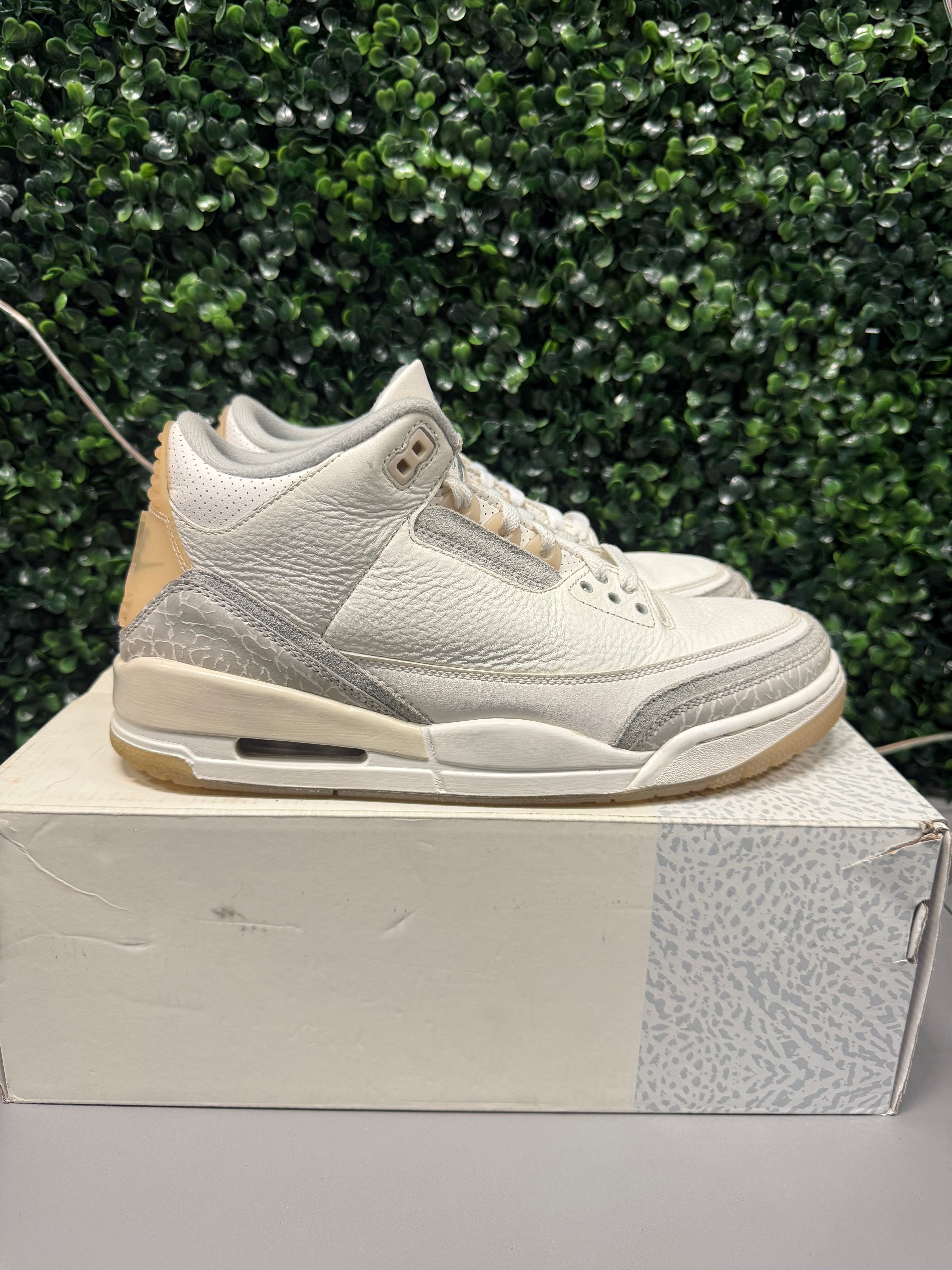 Jordan 3 "Craft Ivory" Size 9 Preowned