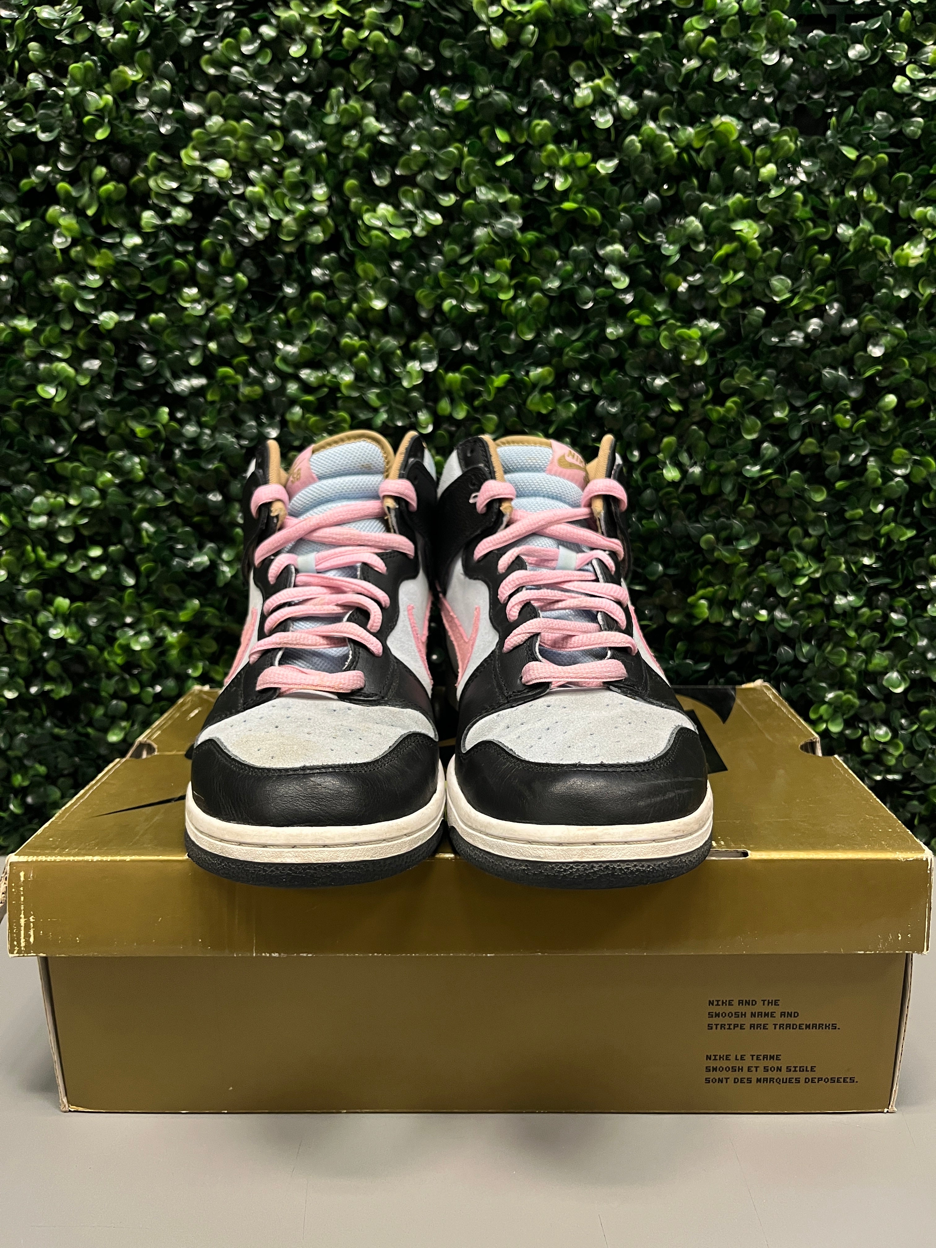 Nike SB Dunk High "Ice Blue Pink" Size 11 Preowned