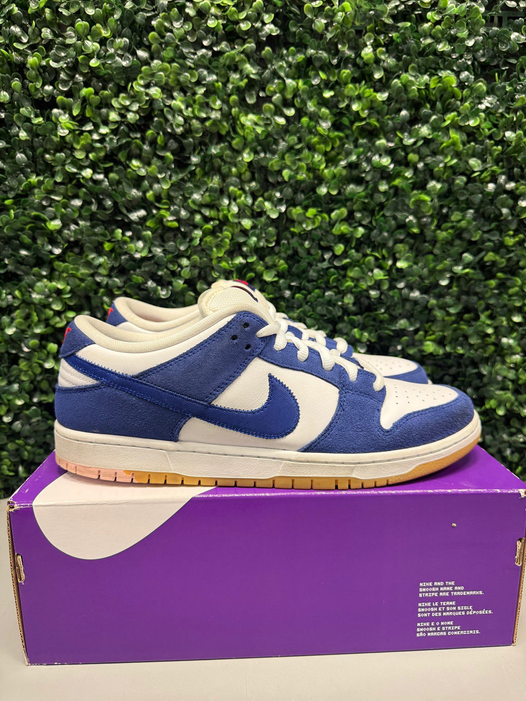 Nike SB Dunk Low "LA Dodgers" Size 12 Preowned