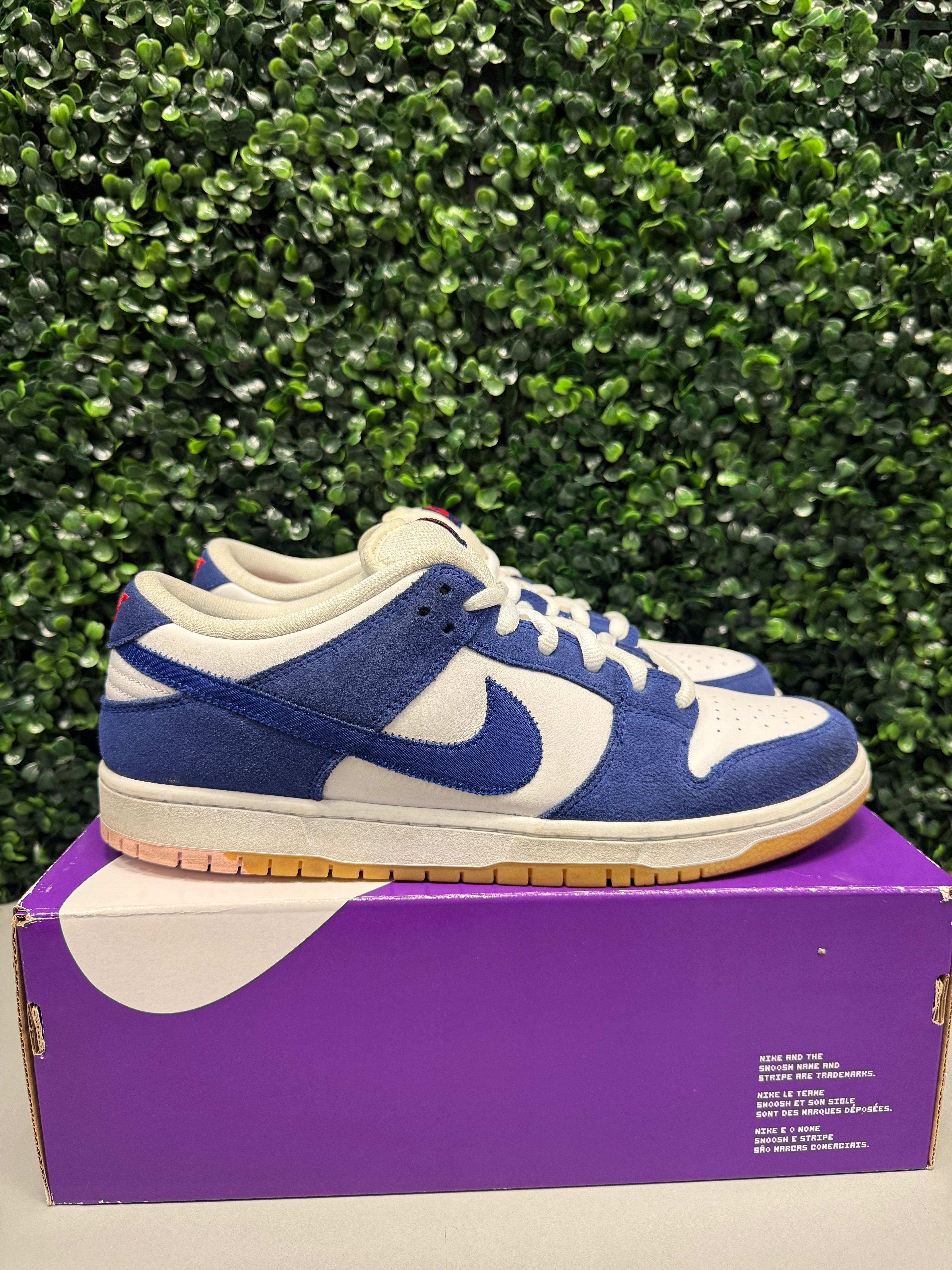 Nike SB Dunk Low "LA Dodgers" Size 12 Preowned