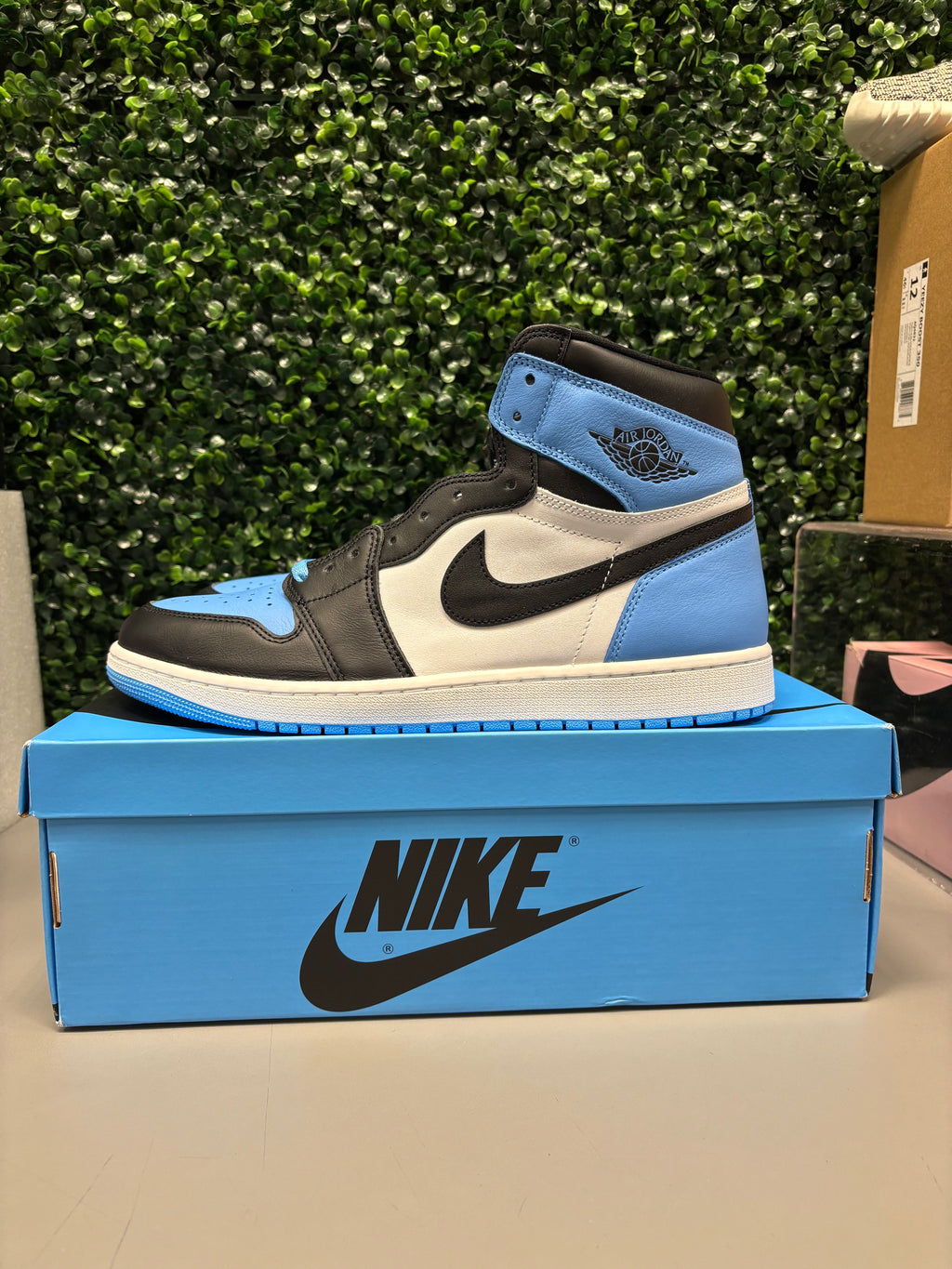 Jordan 1 Retro High OG "UNC Toe" Size 13 Tried On