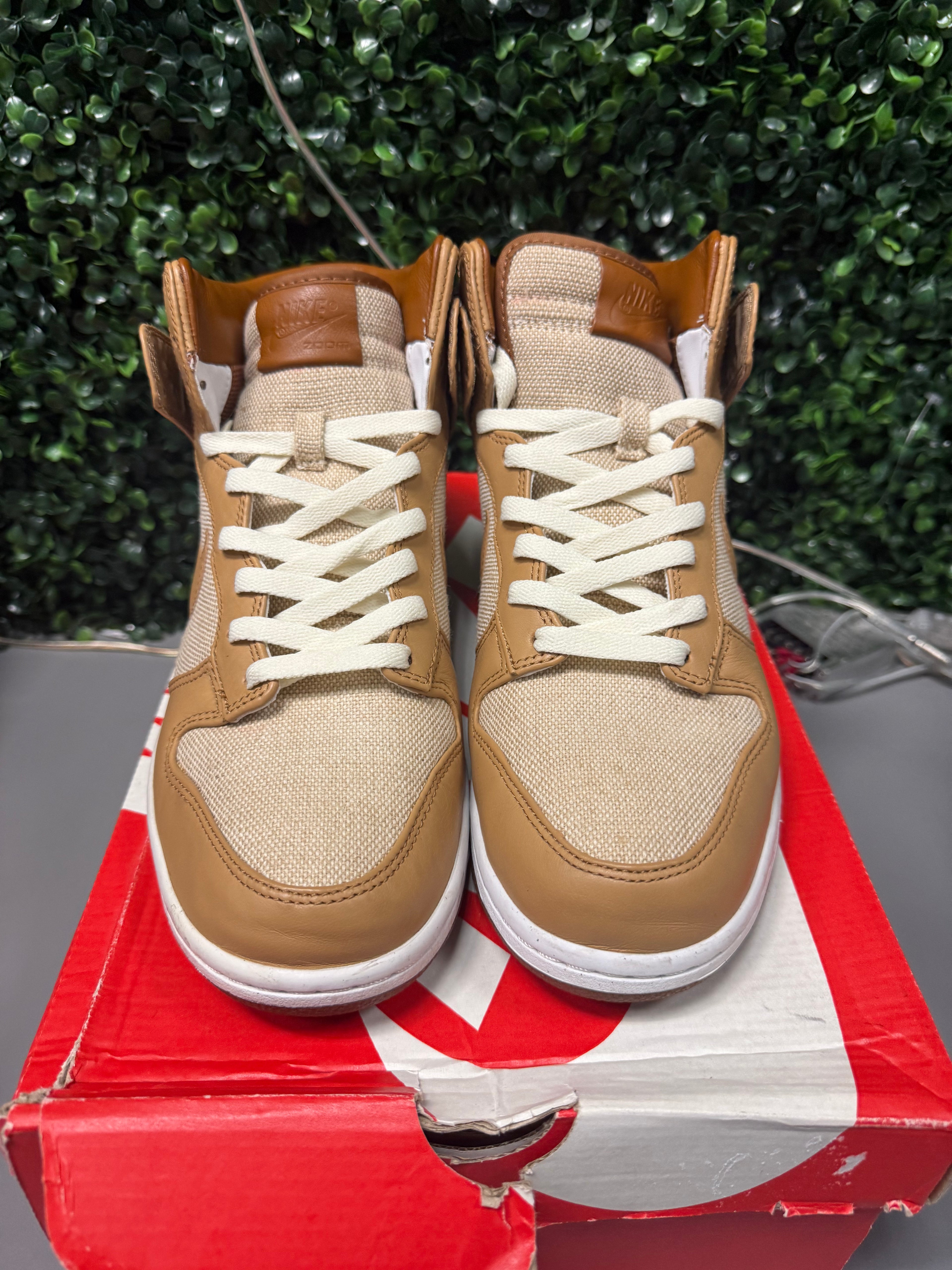 Nike Dunk High "Acorn" Size 10 Preowned