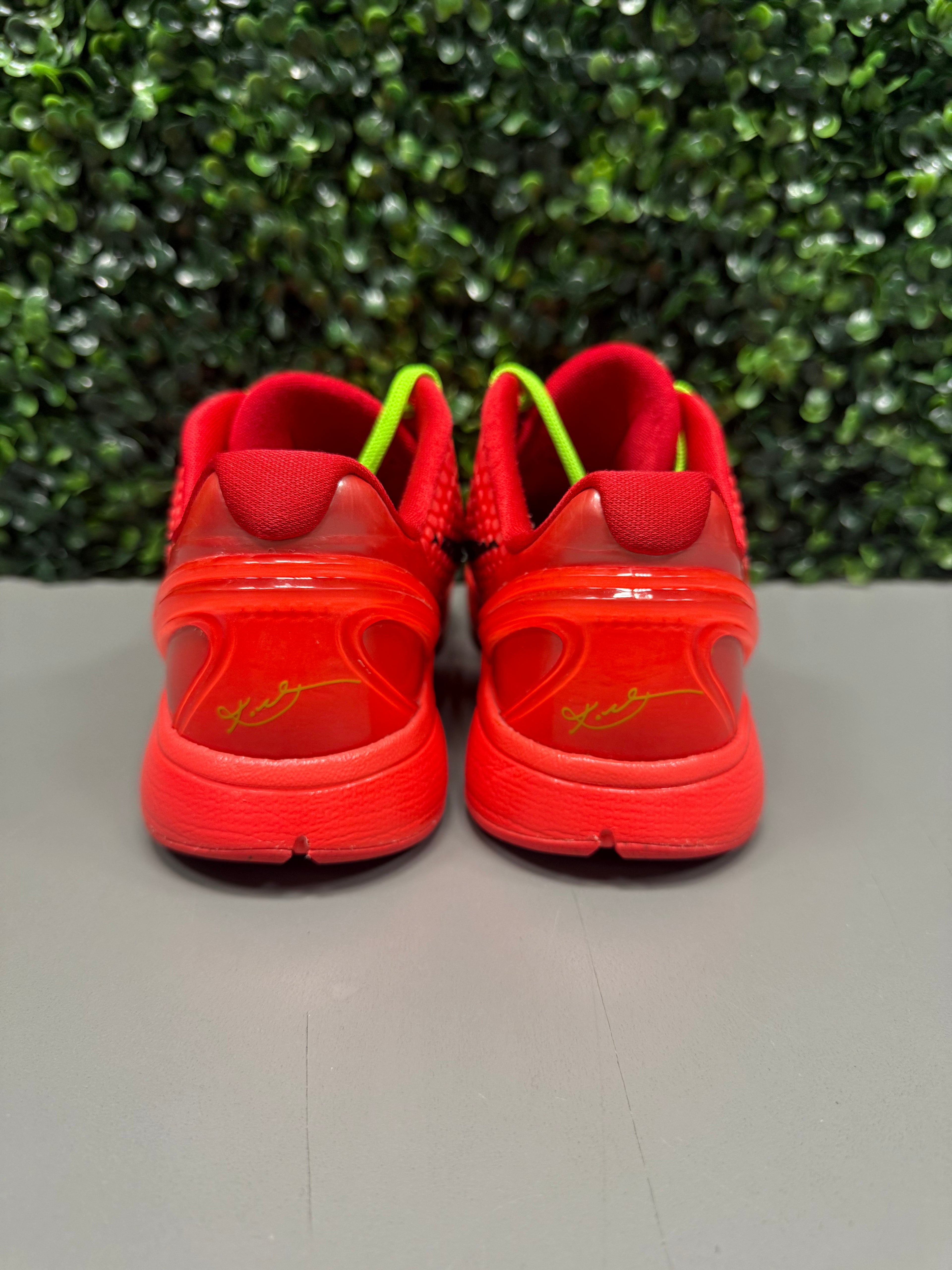 Nike Kobe 6 Protro “Reverse Grinch” Size 5Y Preowned #2