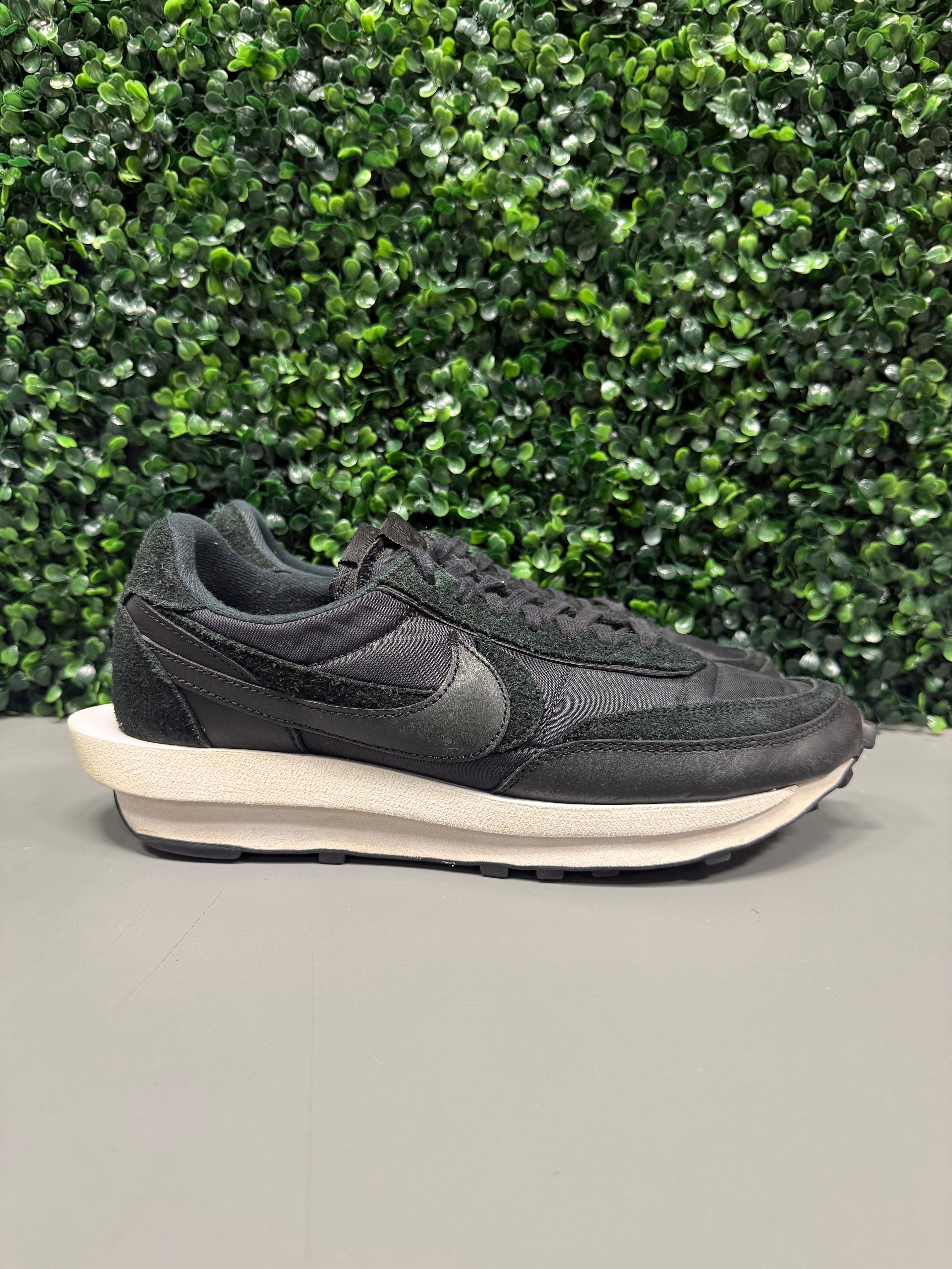 Nike Sacai X LD Waffle "Black Nylon" Size 12 Preowned