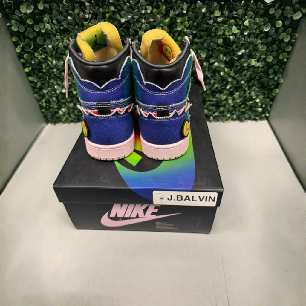 Jordan 1 Retro High "J Balvin" Size 9 Preowned