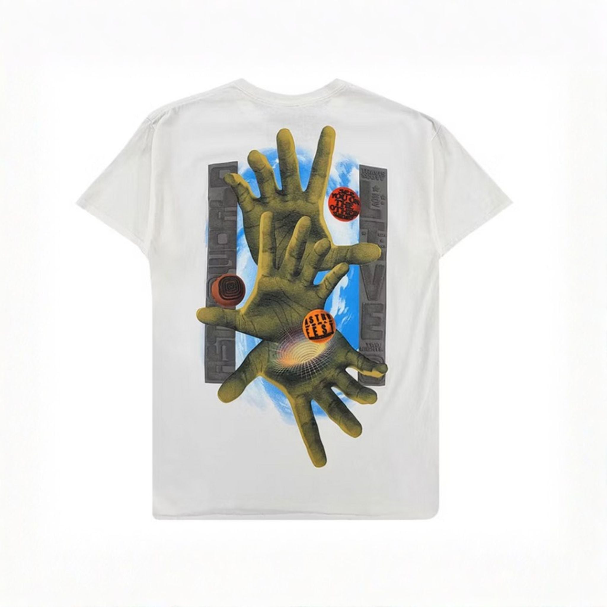 Cactus Jack by Travis Scott Three Hands Tee 'White'