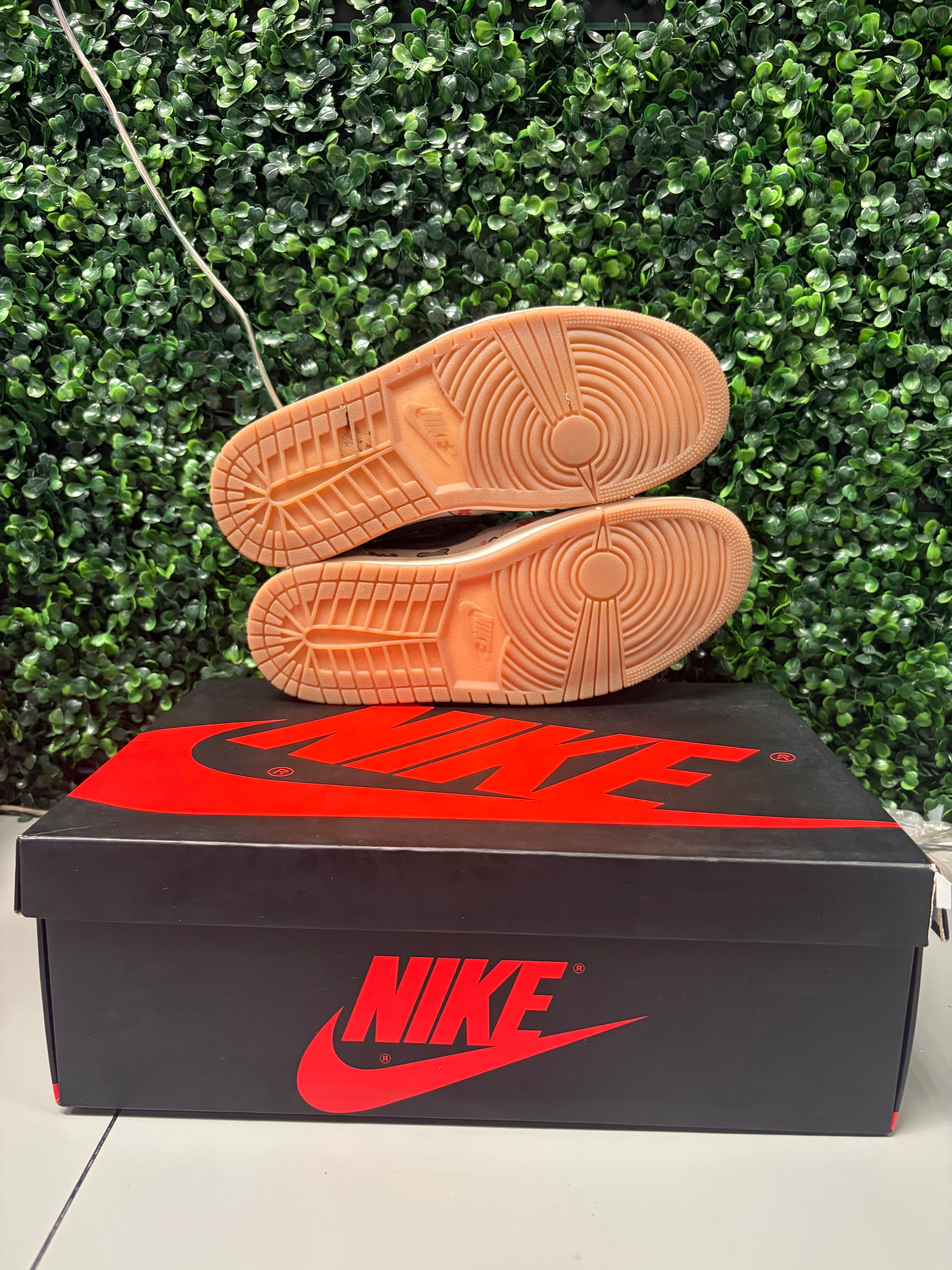 Jordan 1 Retro Low OG "Rui Hachimura Oatmeal" Size 9.5 Preowned