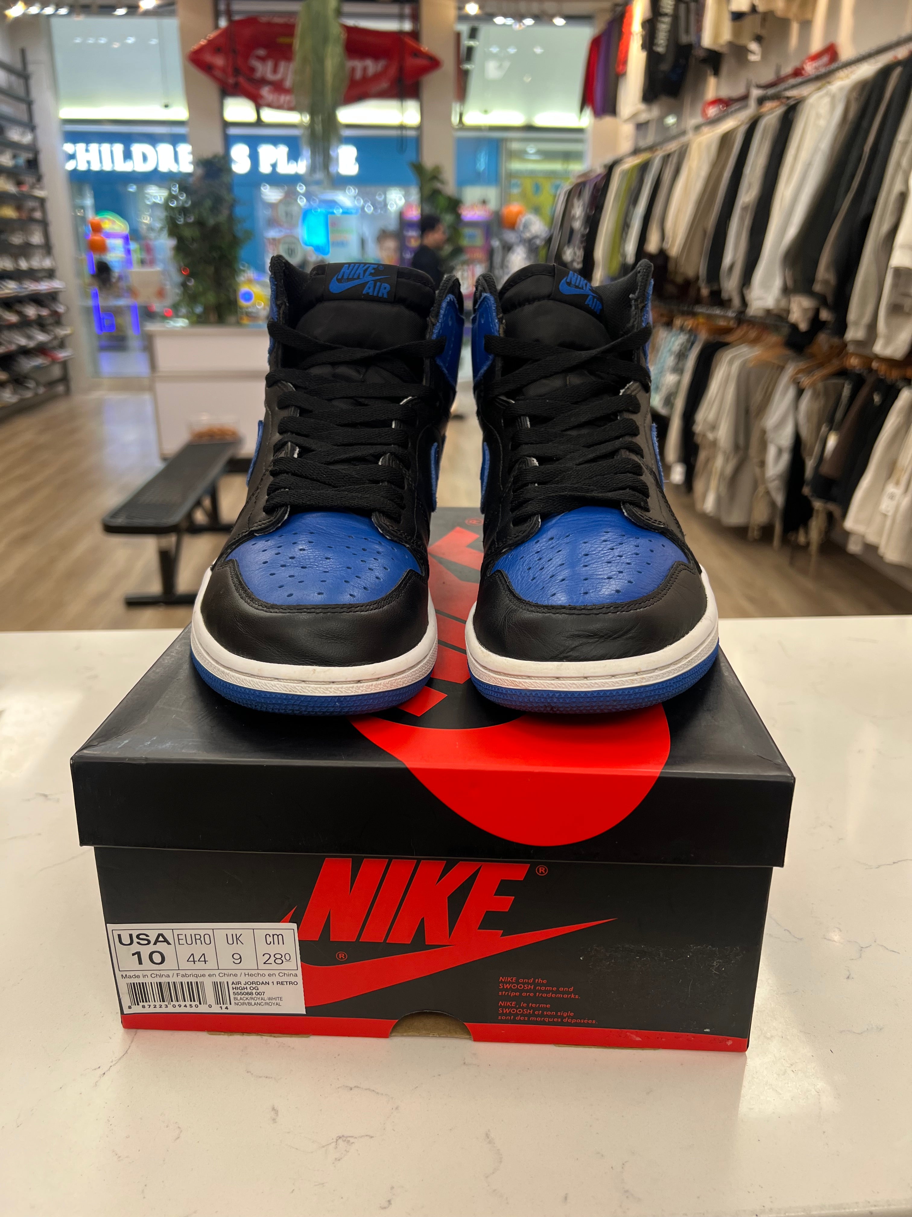 Jordan 1 “Royal” 2017 Preowned Sz 10M