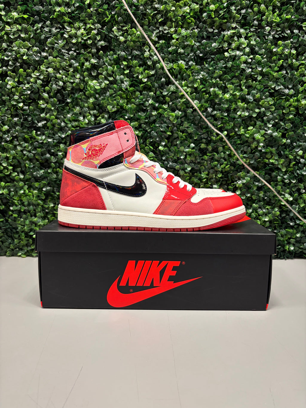 Jordan 1 Retro High OG "Spider-Verse" Size 13 Tried On