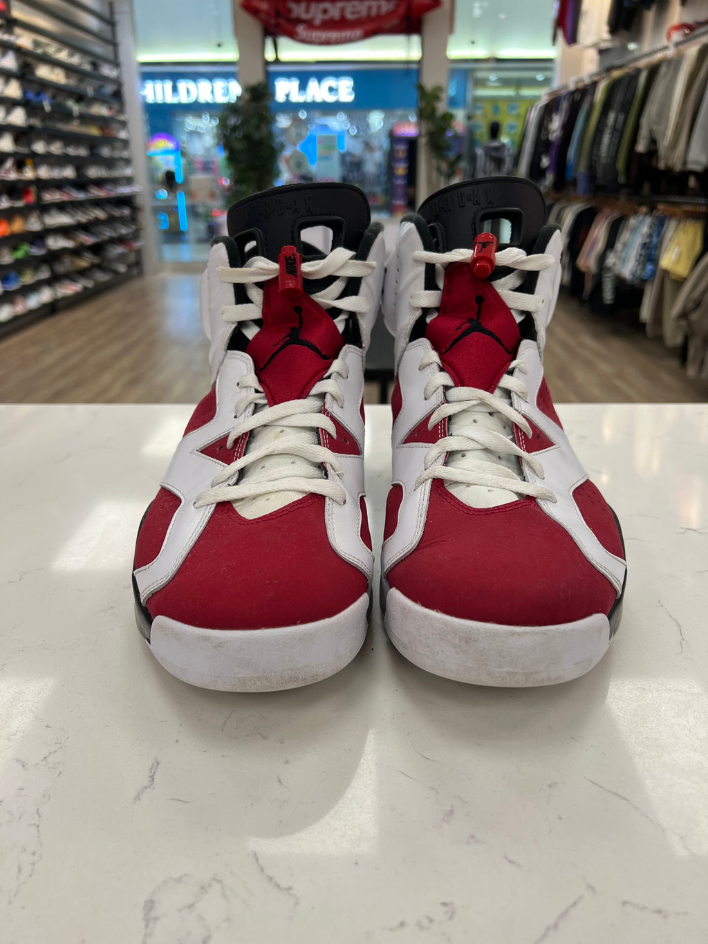 Jordan 6 “Carmine”(2021) Size 12M Preowned