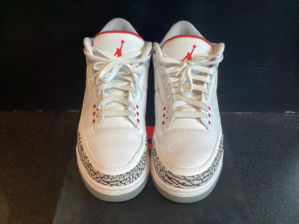 Jordan 3 “Free Throw Line” Preowned Size 10.5