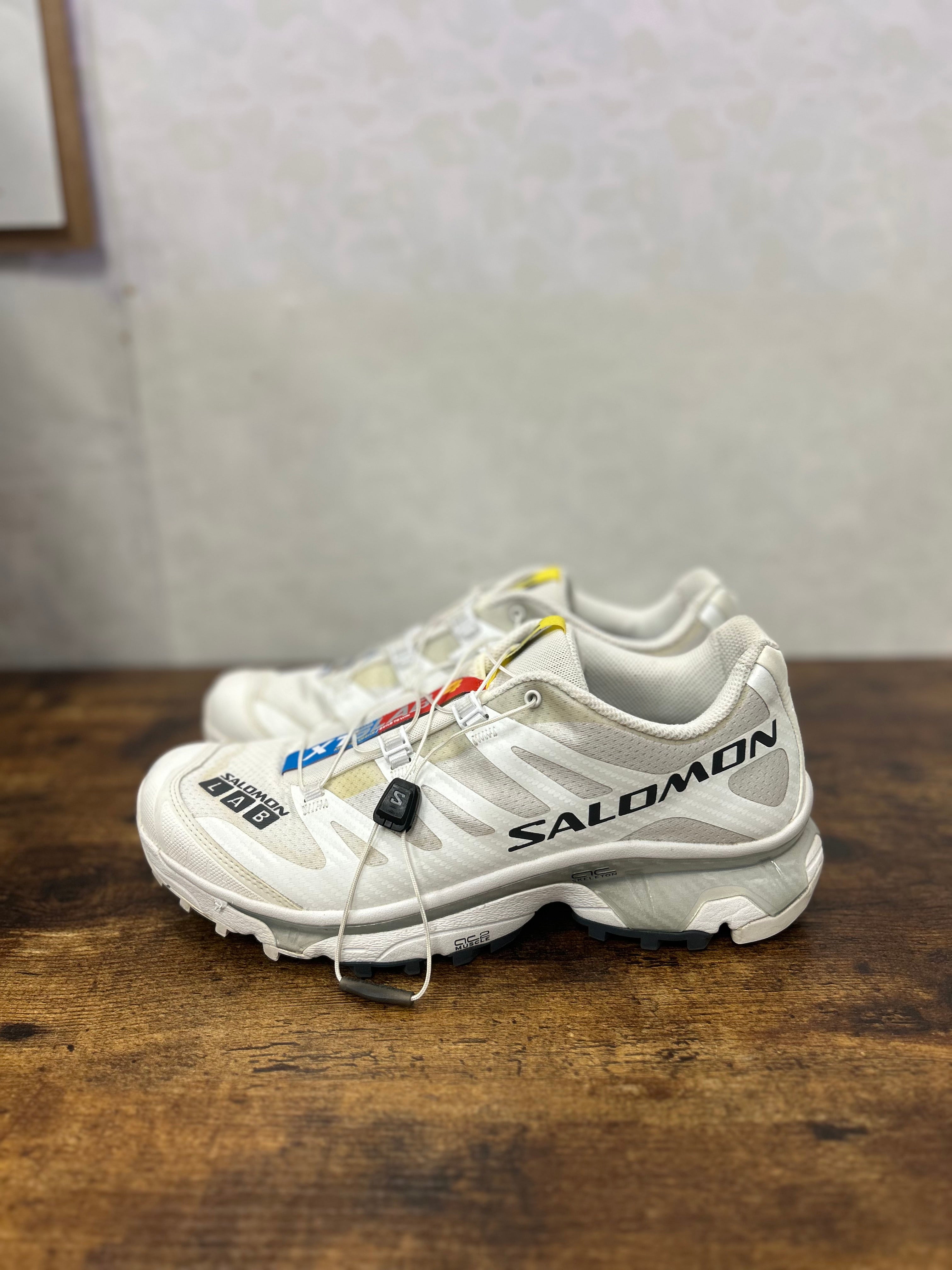 Salomon XT-4 OG “White Lunar Rock” Size 9.5M Preowned No Box