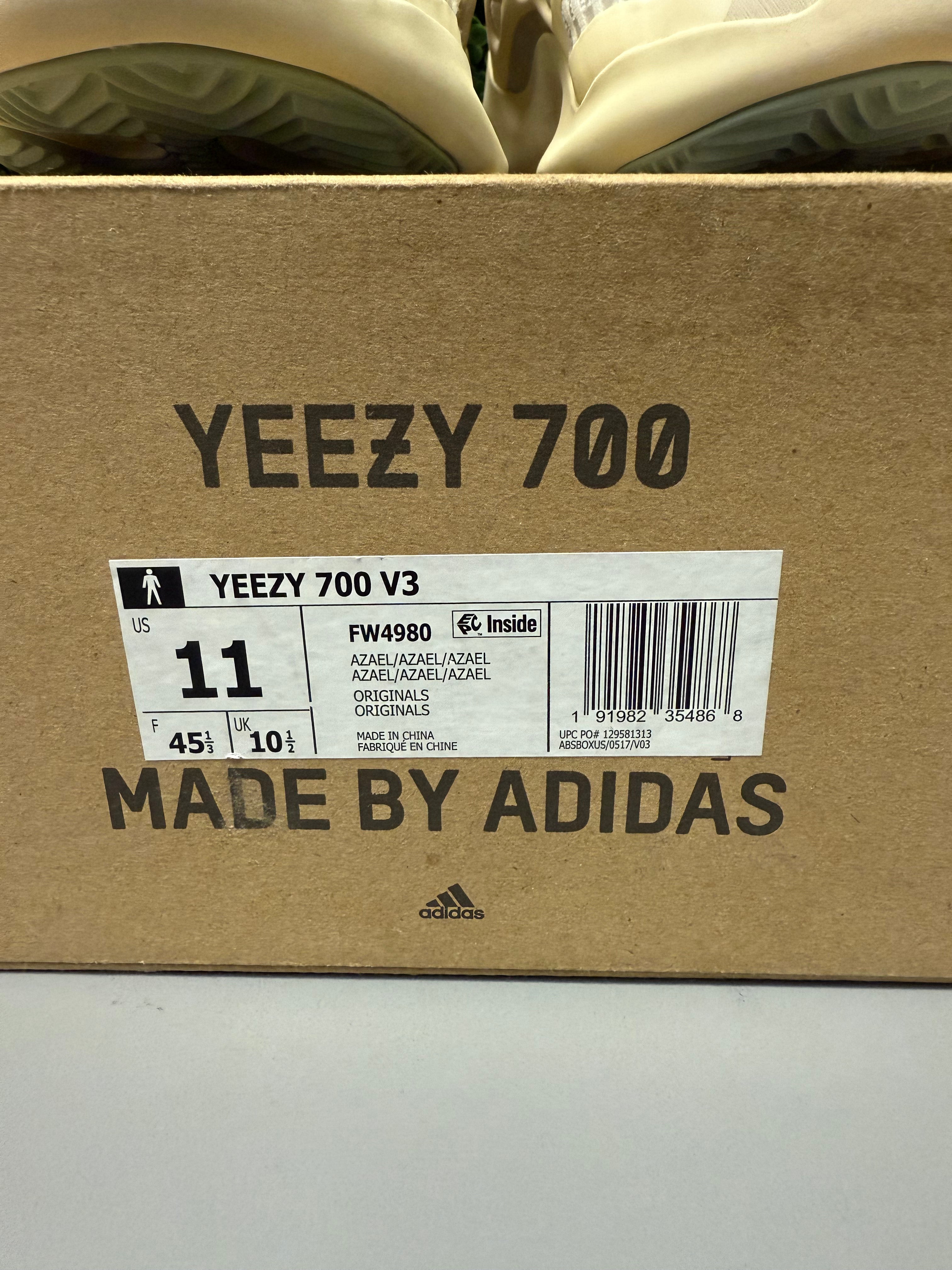 Yeezy 700 V3 "Azael" Size 11 Tried On