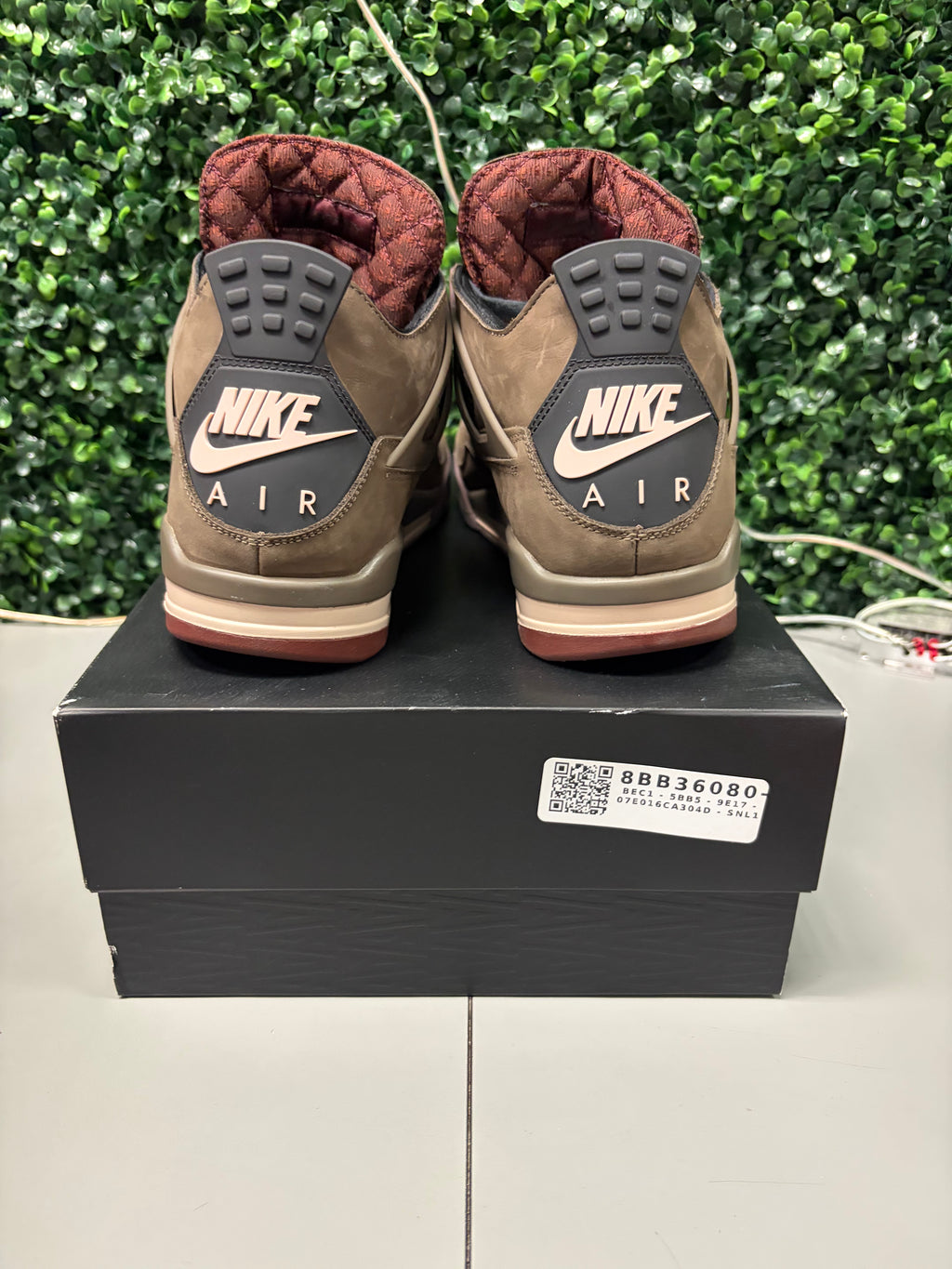 Jordan 4 Retro SP "A Ma Maniére Dark Mocha" Size 10.5 Preowned