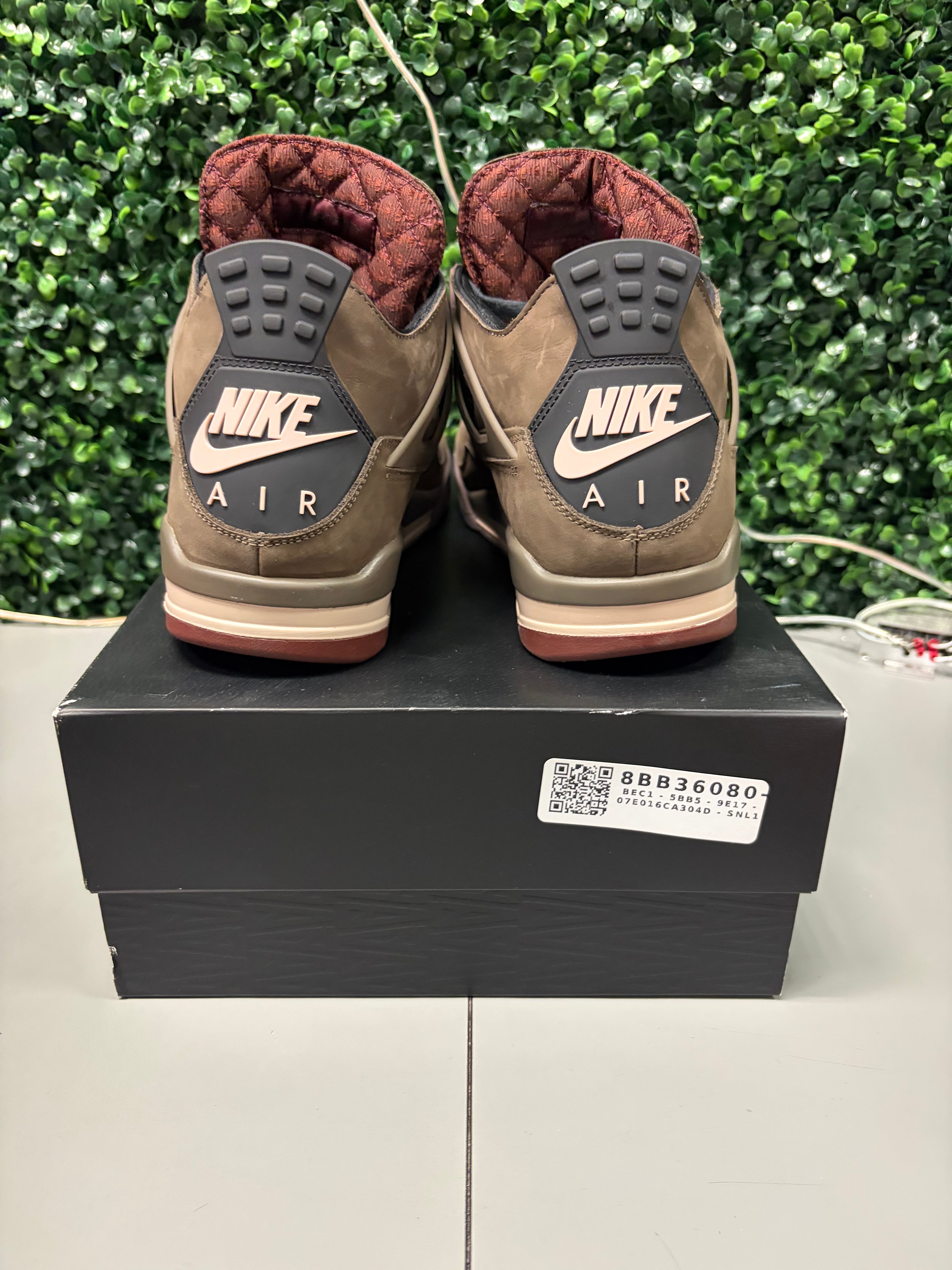 Jordan 4 Retro SP "A Ma Maniére Dark Mocha" Size 10.5 Preowned