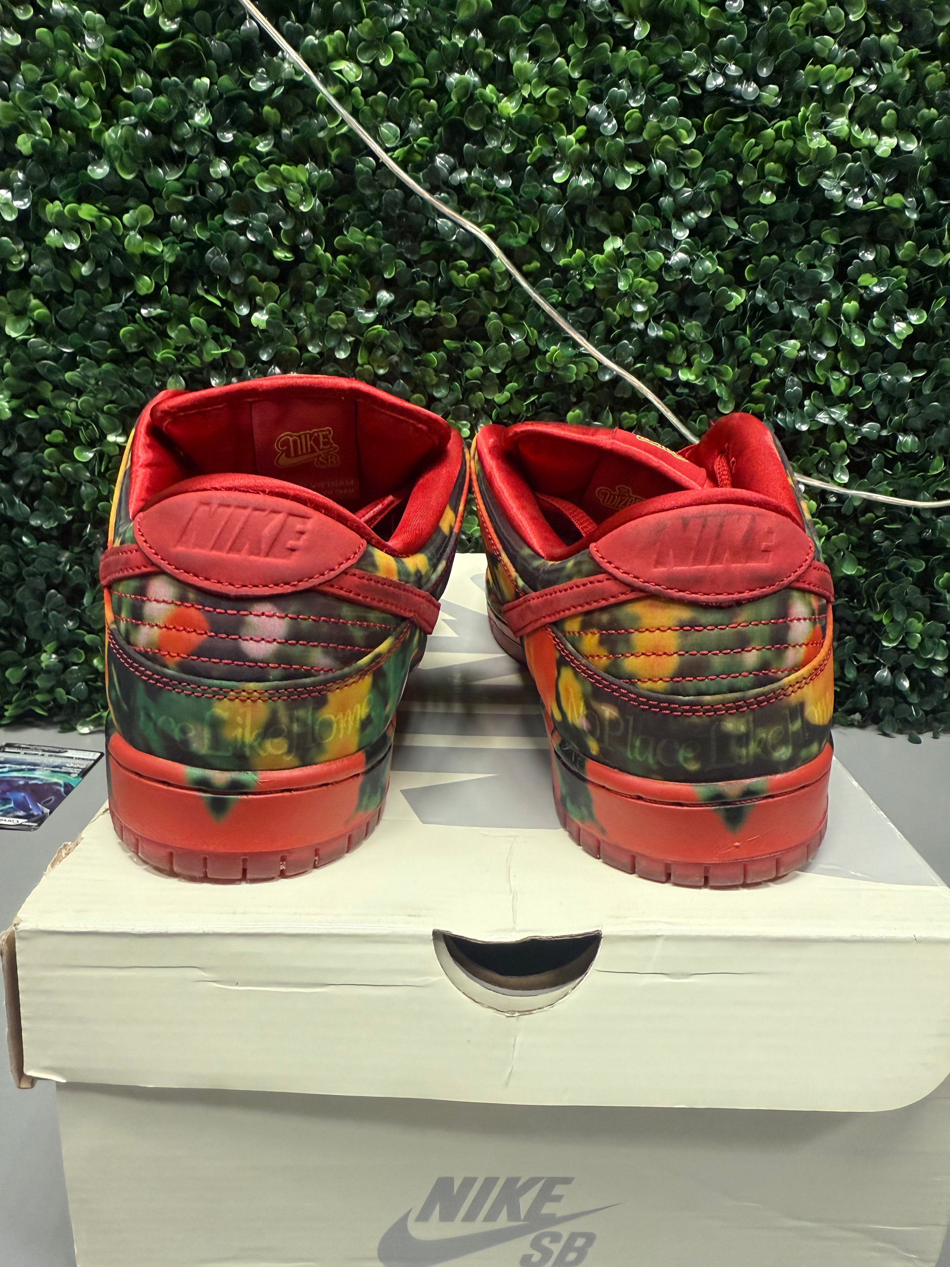 Nike SB Dunk Low "Wizard Of Oz" Size 10.5 Preowned