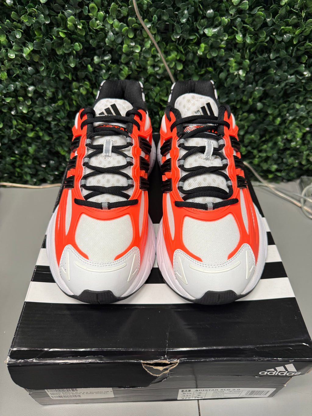 Adidas Adistar XLG 2.0 "Solar Orange" Size 9.5 Preowned