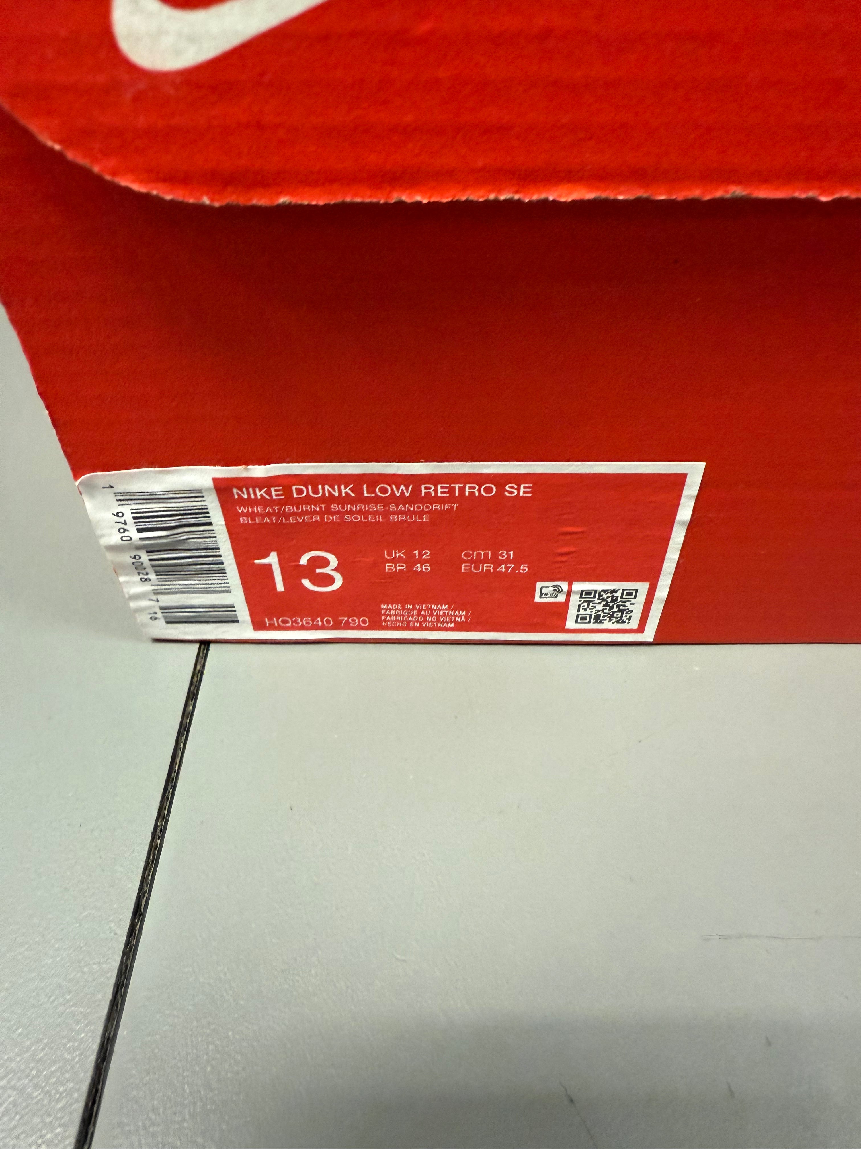 Nike Dunk Low "Sketch" Size 13 Preowned