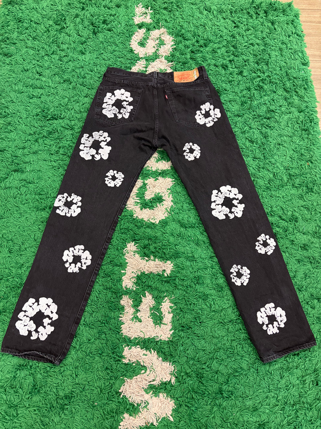 Denim Tears x Levi's Cotton Wreath Jean Black "W36 X L 34"