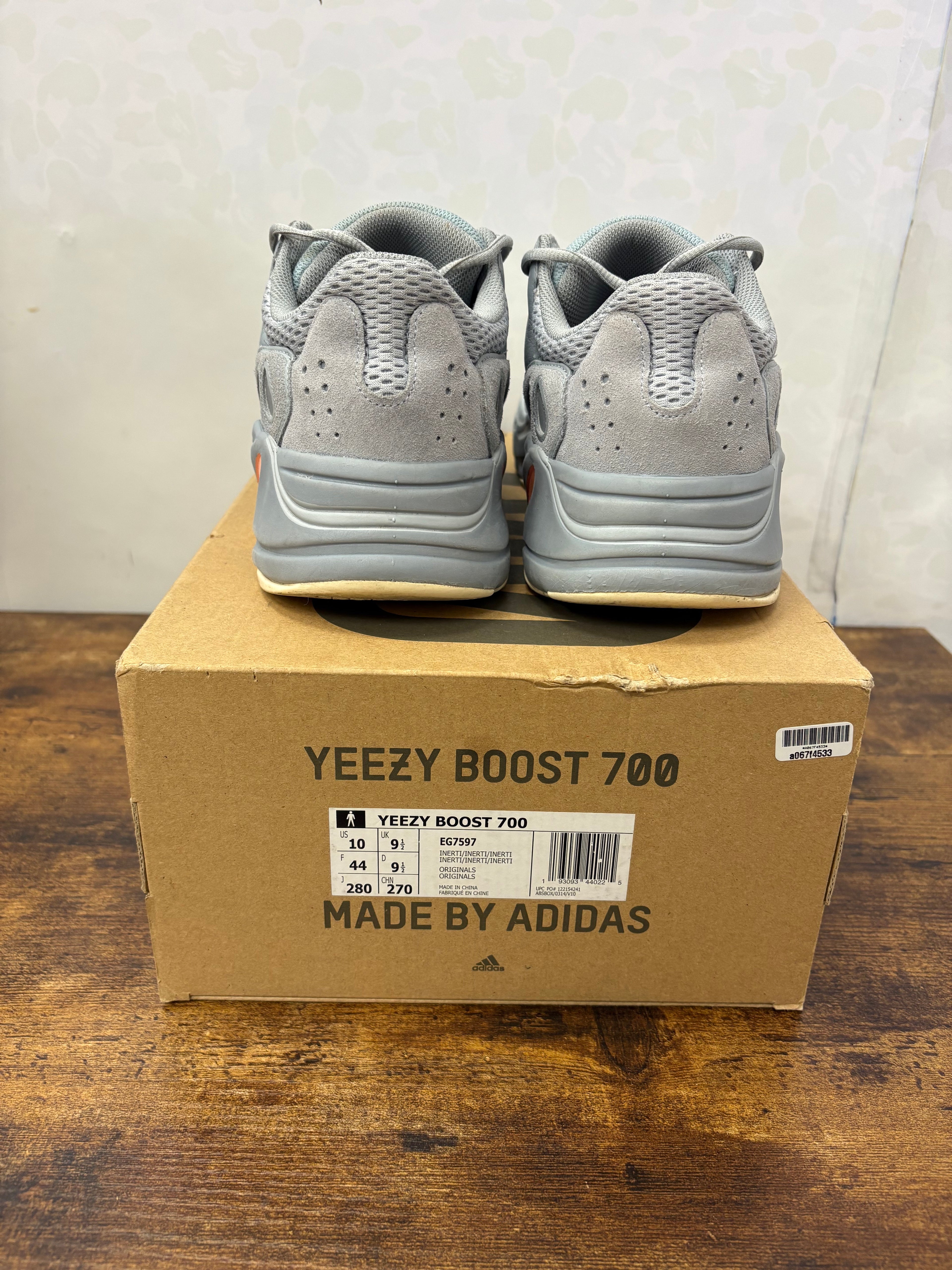Adidas Yeezy Boost 700 “Inertia” Preowned Size 10