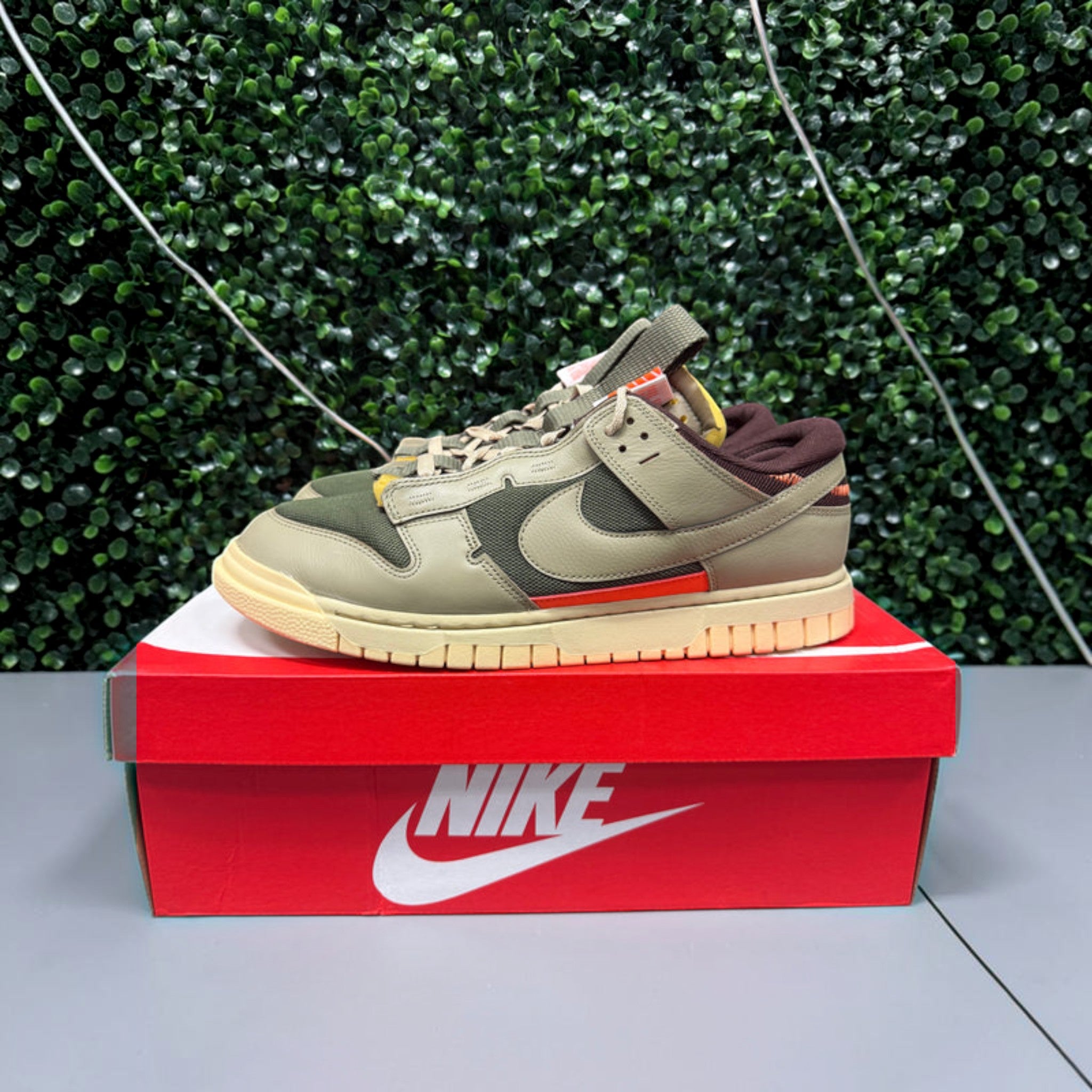 Nike Dunk Low “Jumbo Olive" Size 13 Preowned