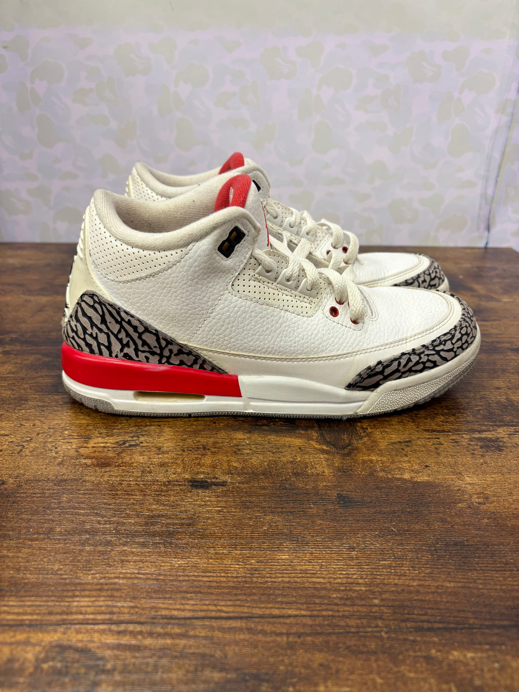 Jordan 3 “Hall of Fame” Size 6.5Y Preowned No Box
