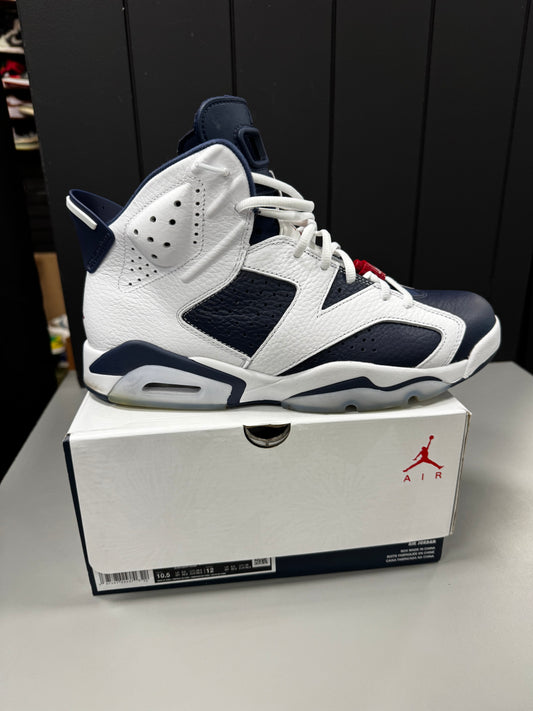 Jordan 6 Olympic Size 10.5 Pre-owned